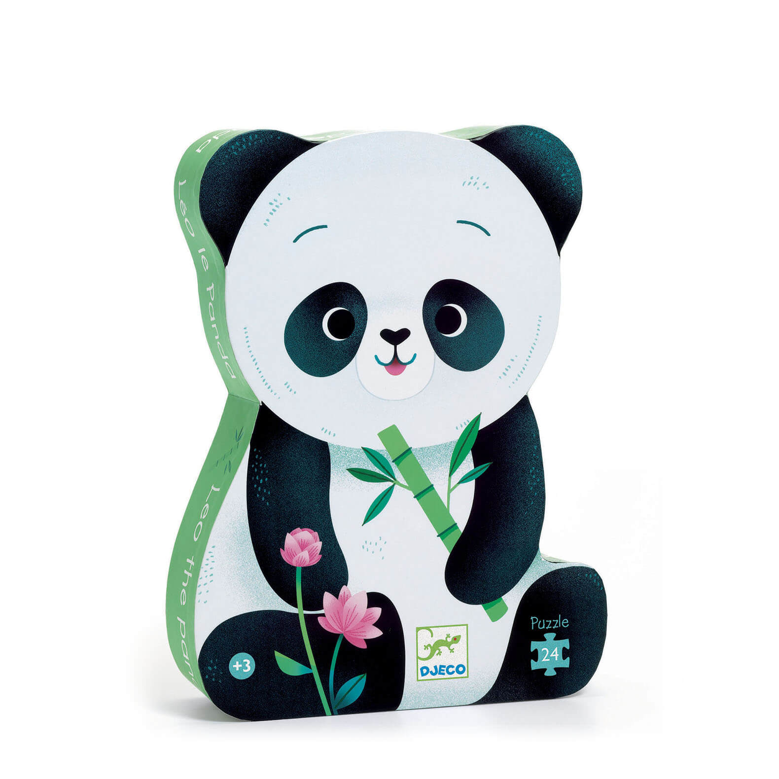 Silhouette 24 Piece Puzzle - Leo The Panda