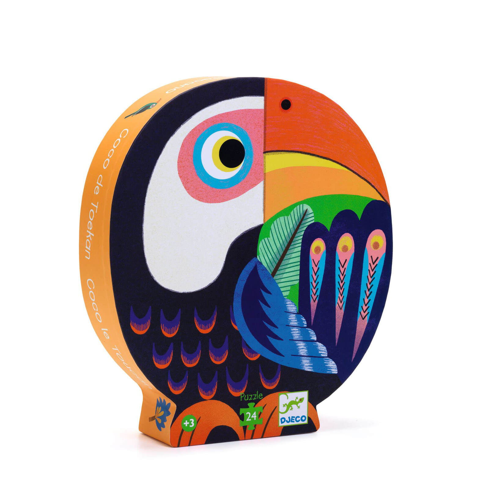 Silhouette 24 Piece Puzzle - Coco The Toucan