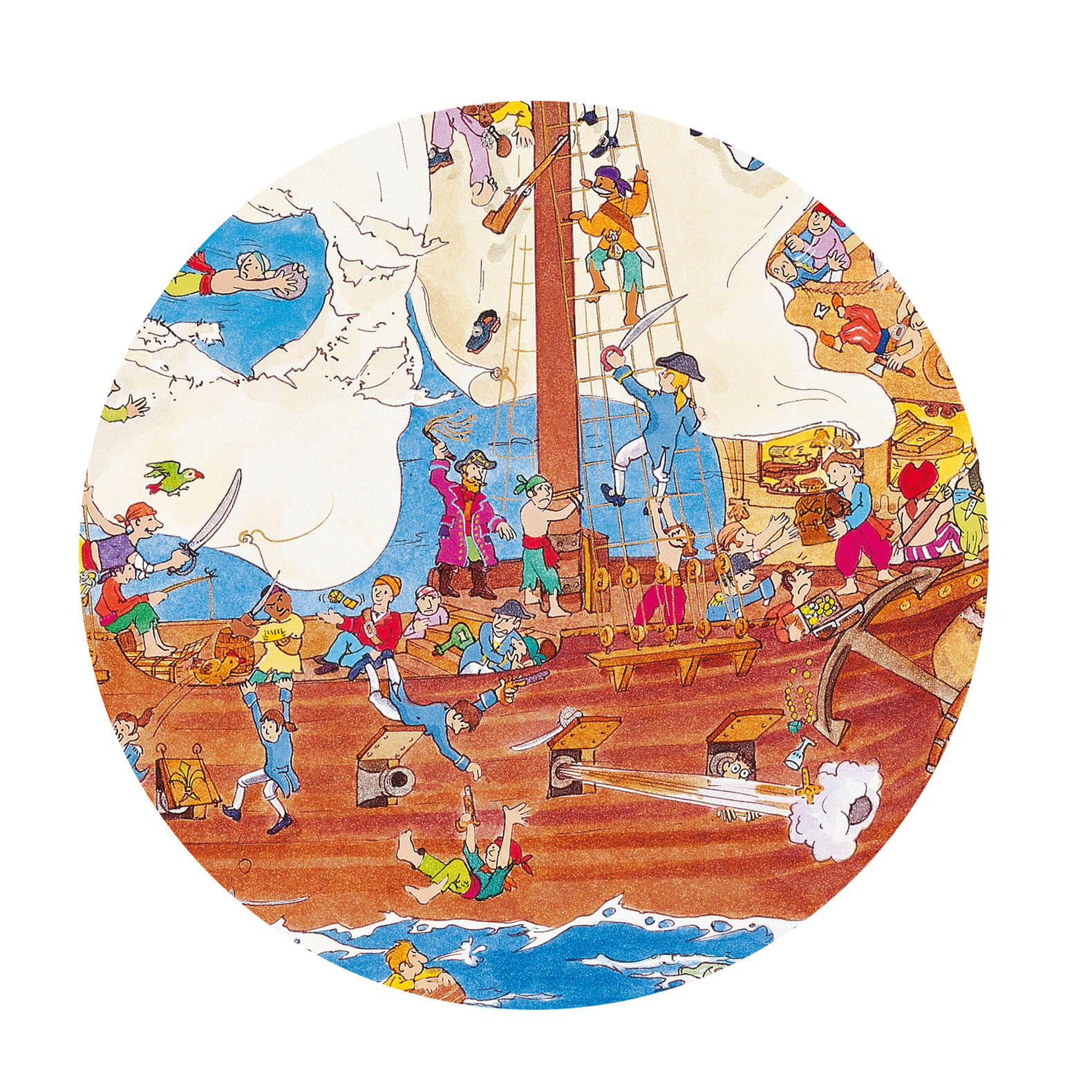 100 Piece Puzzle - Pirates