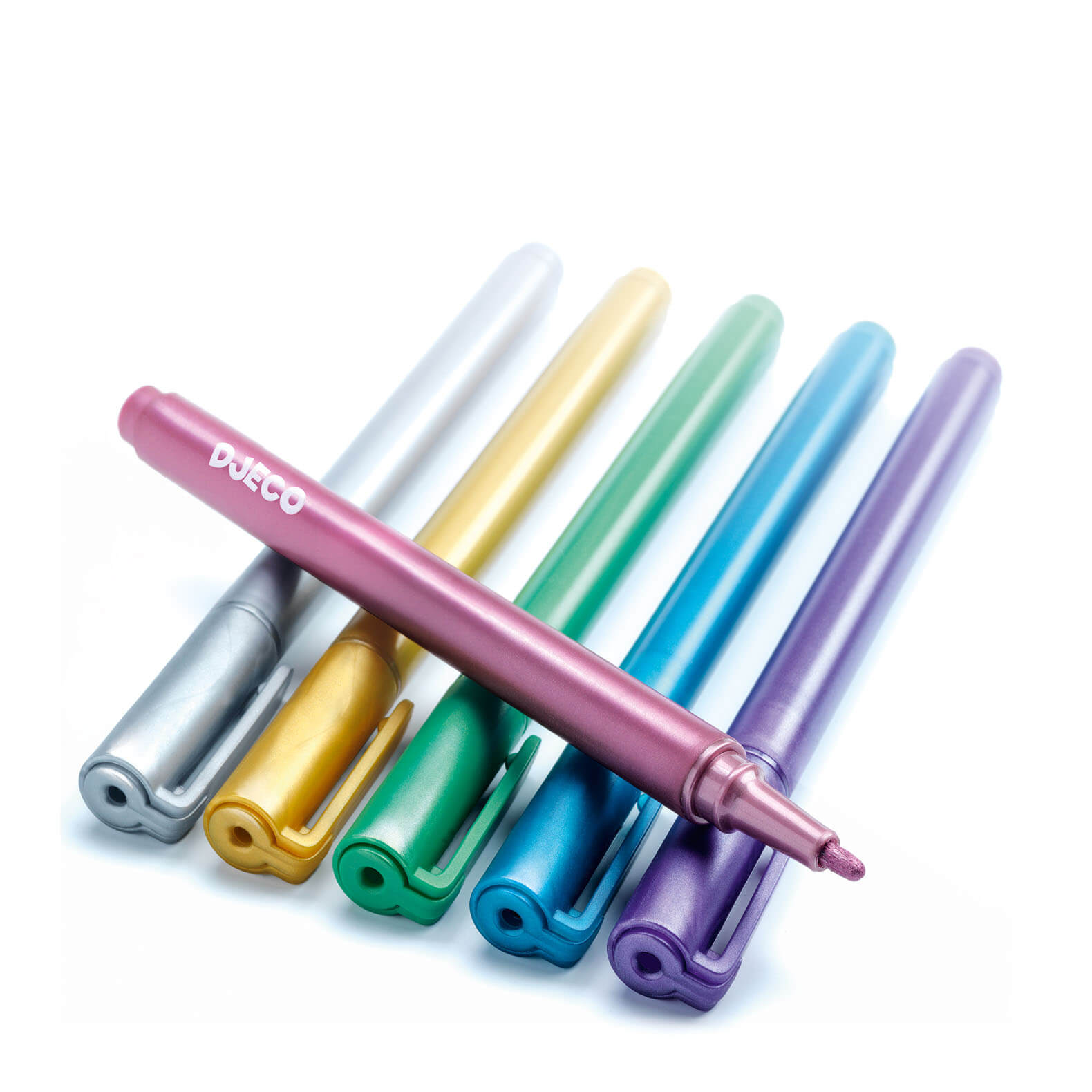 6 Metallic Markers