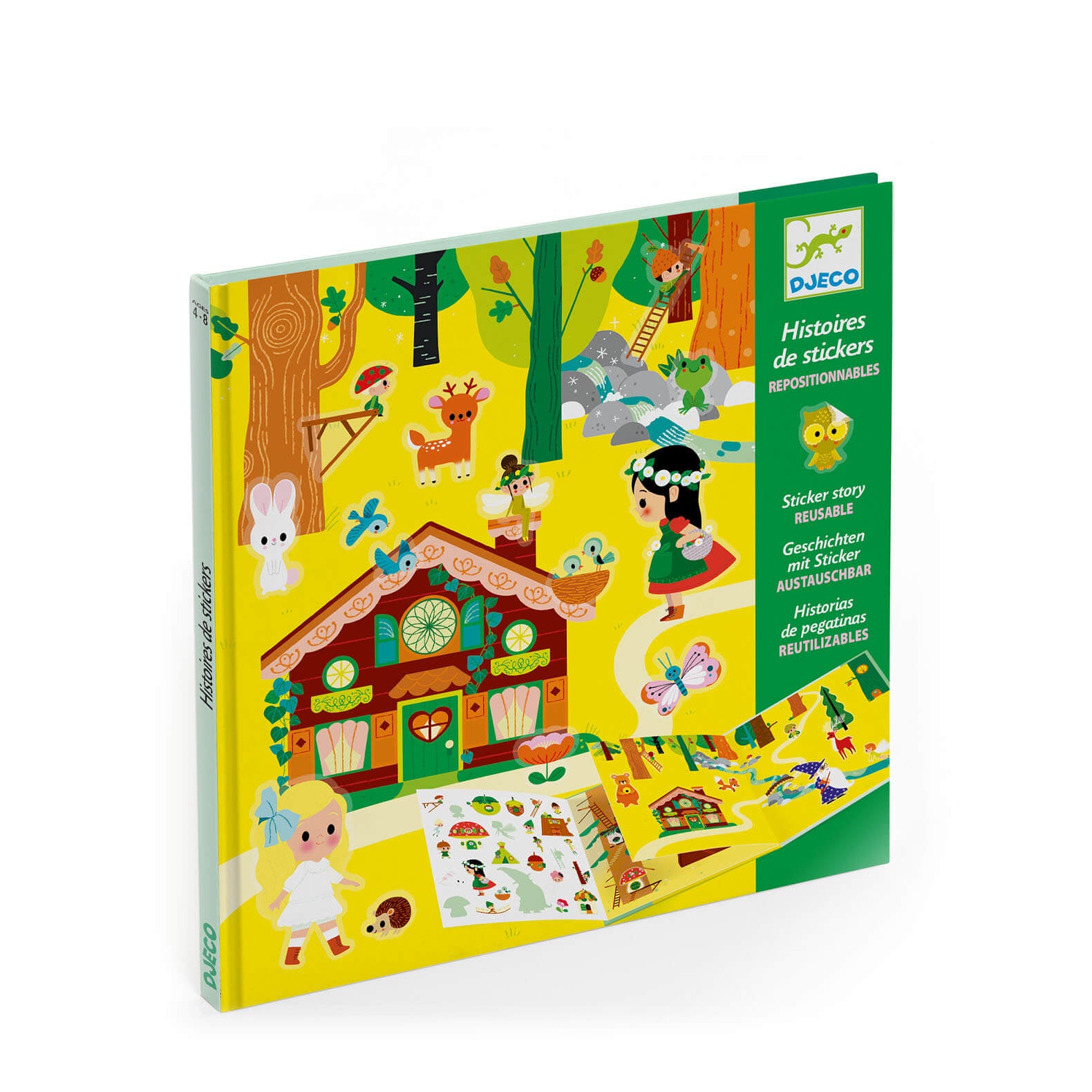 50 Sticker Story Book - The Magical Forest