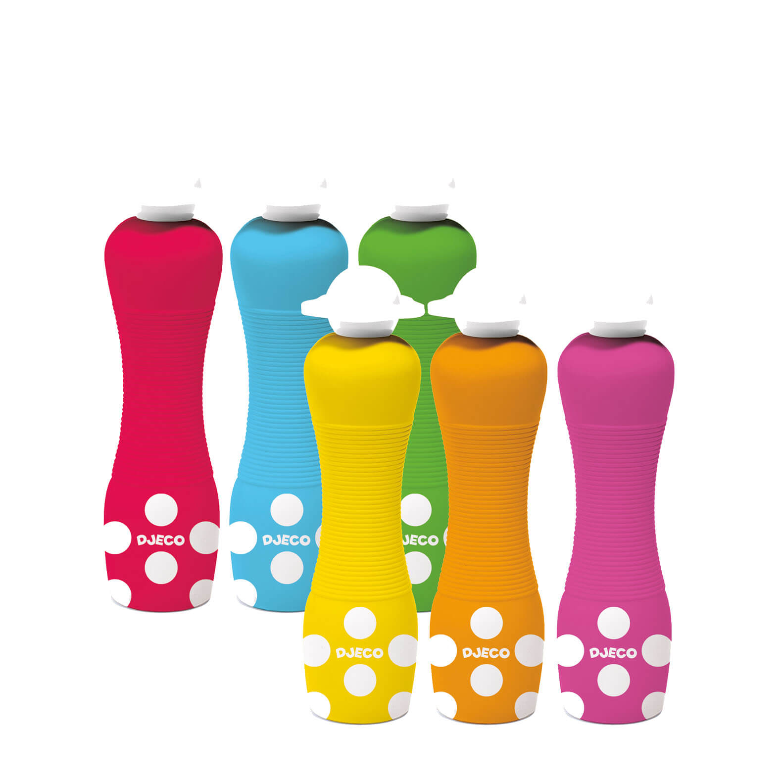 6 Colouring Foam Markers
