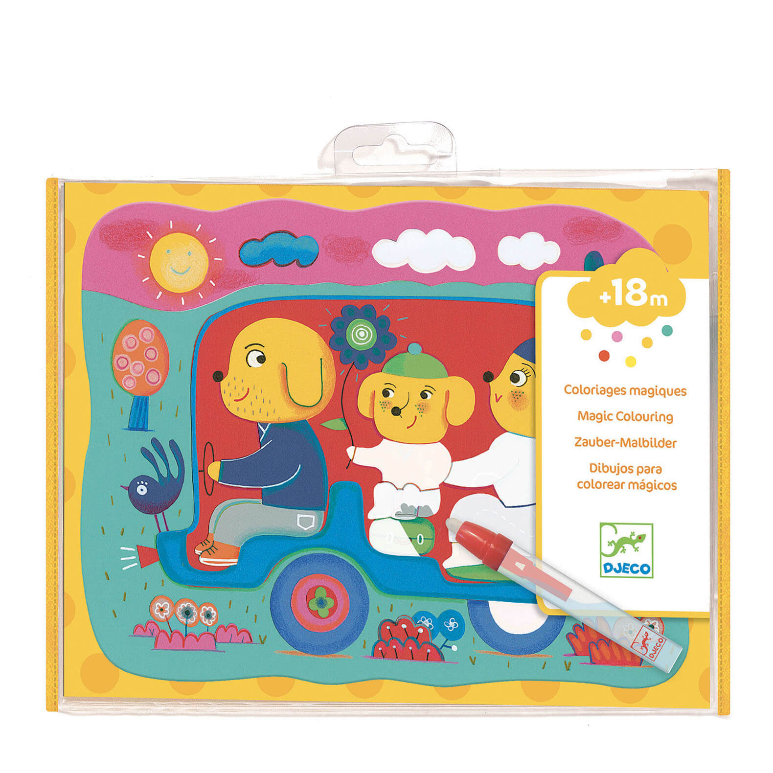 Magic Water Colouring Boards - Hidden On The Road