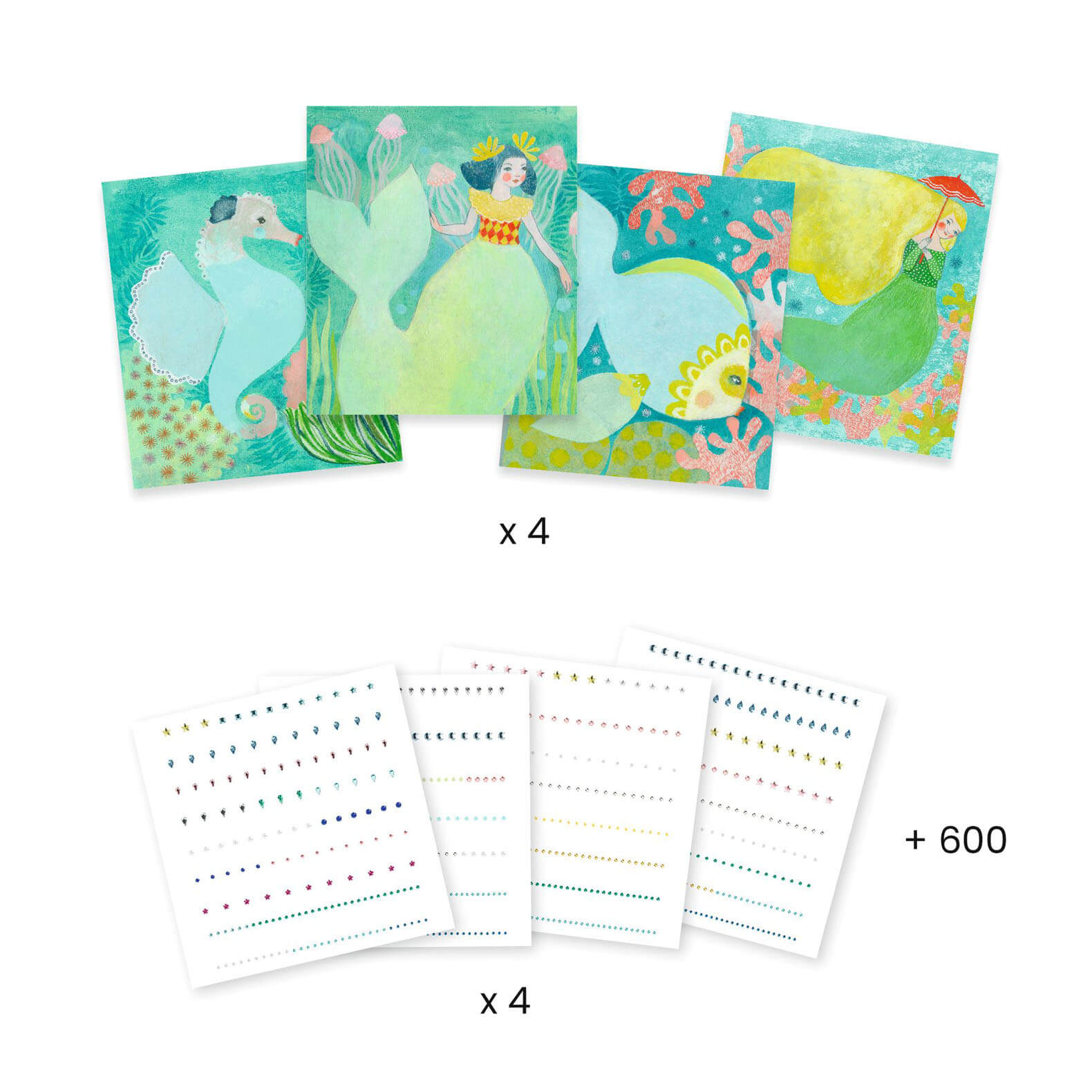 Artistic Strass Craft Set - Watery Waves