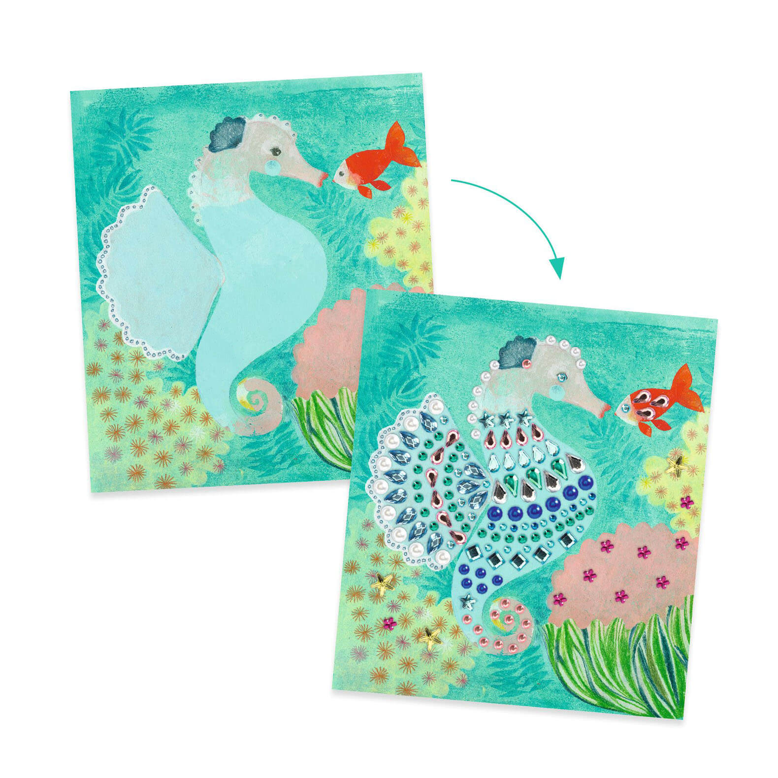 Artistic Strass Craft Set - Watery Waves