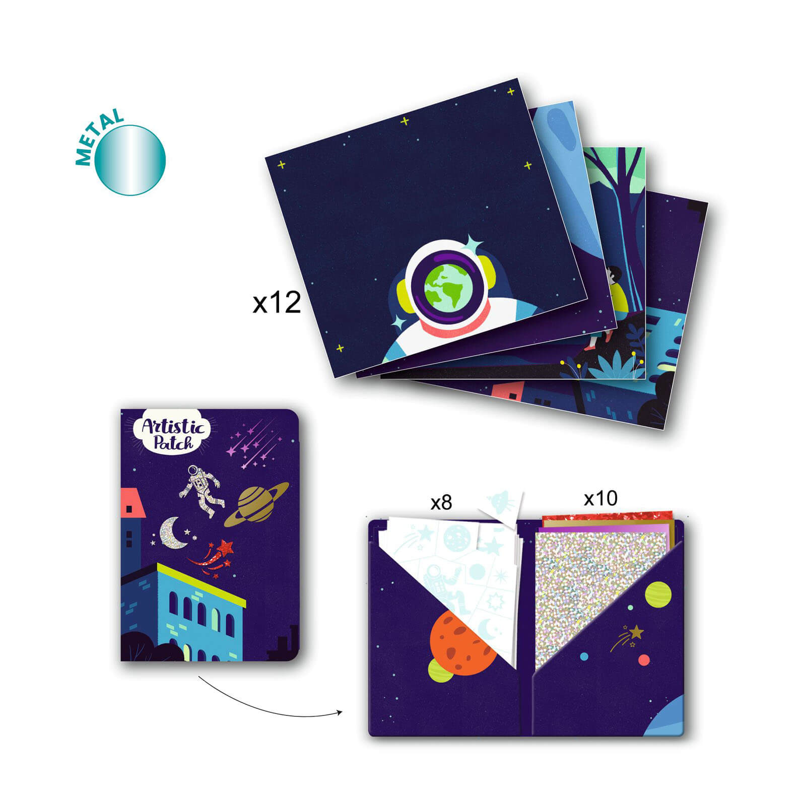 Artistic Patch Craft Set - Cosmos