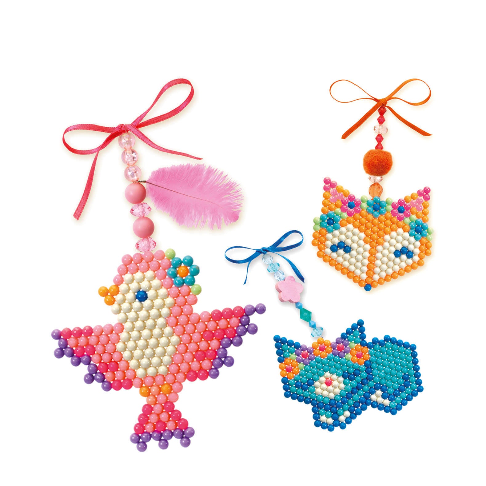 Artistic Aqua Beads Country Charm