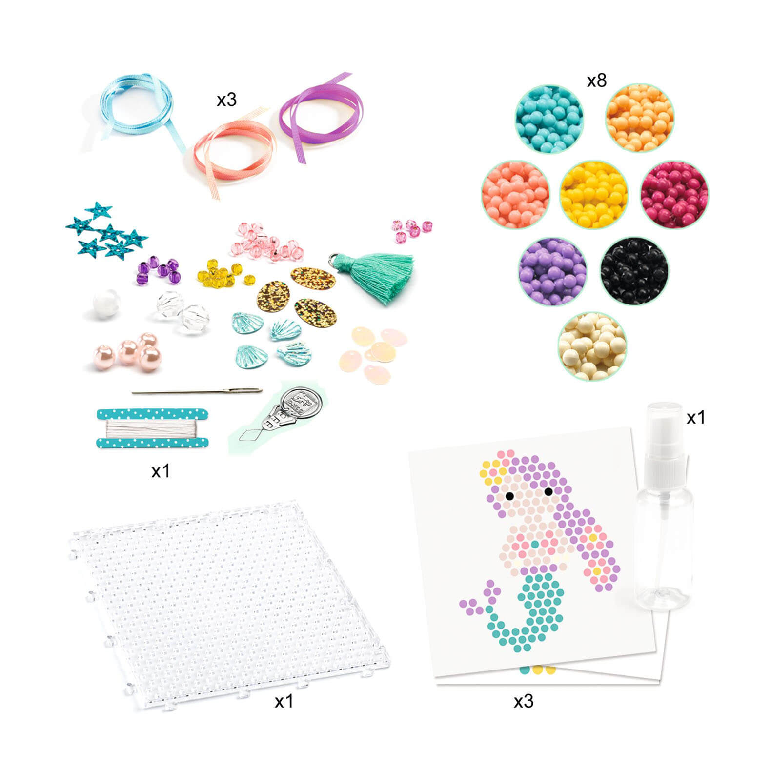 Artistic Aqua Beads - Sea Charm