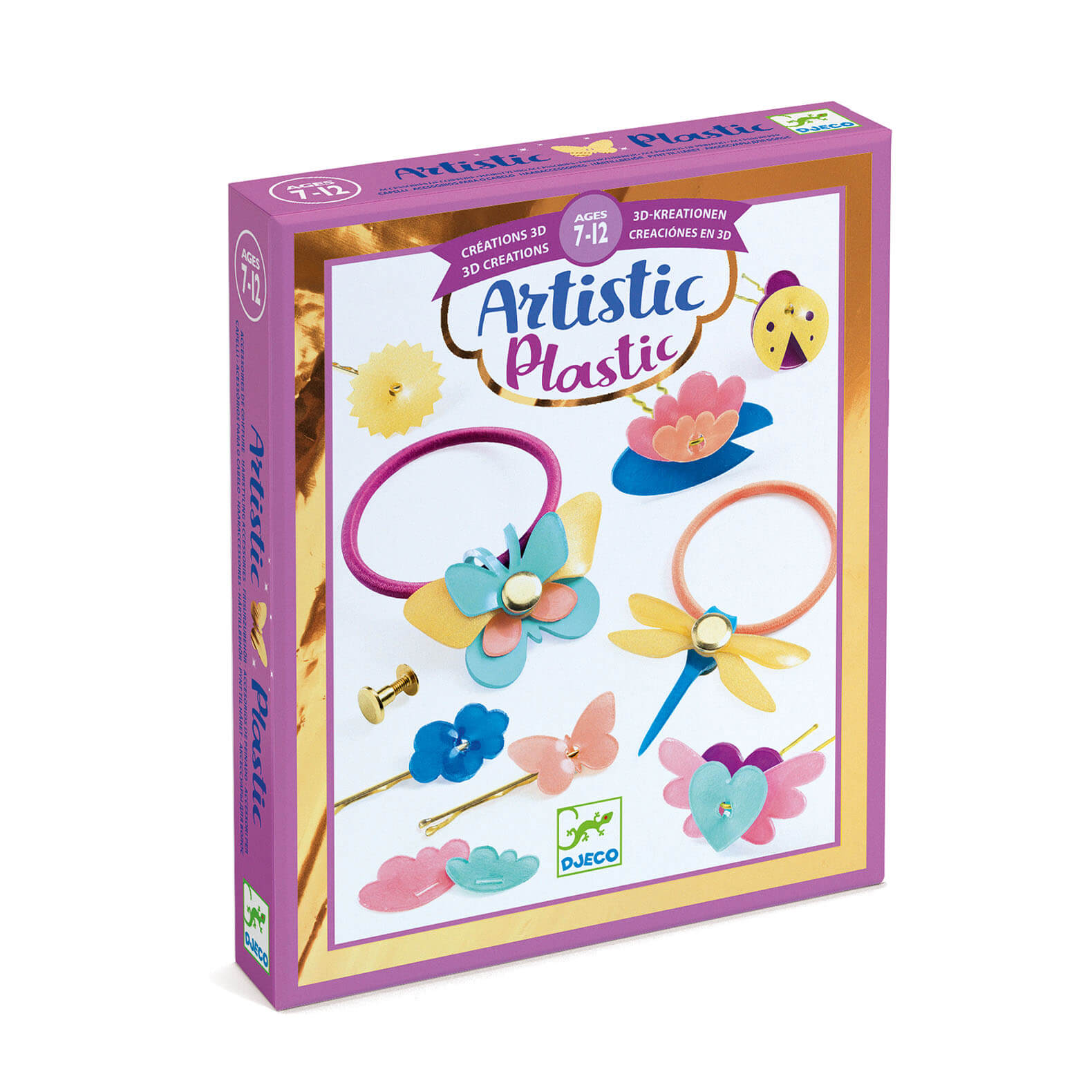 Artistic Plastic Craft Set - Hair Accessories