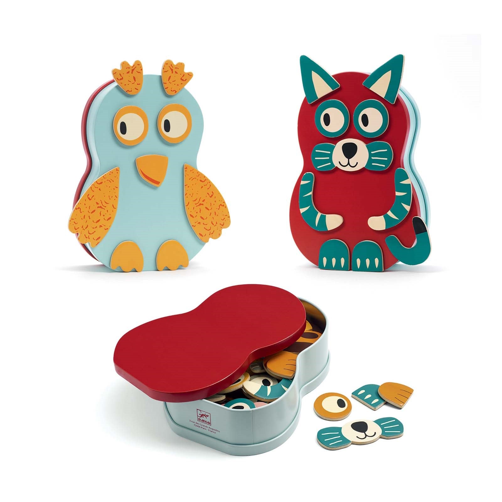 Wooden Magnetic Game - Animals