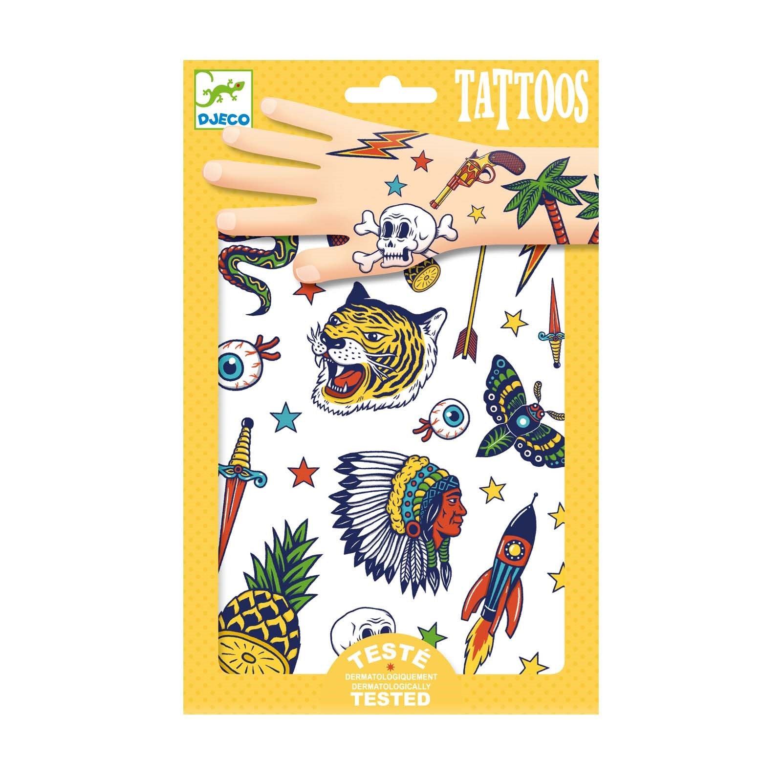 Bang Bang Childrens Temporary Tattoos