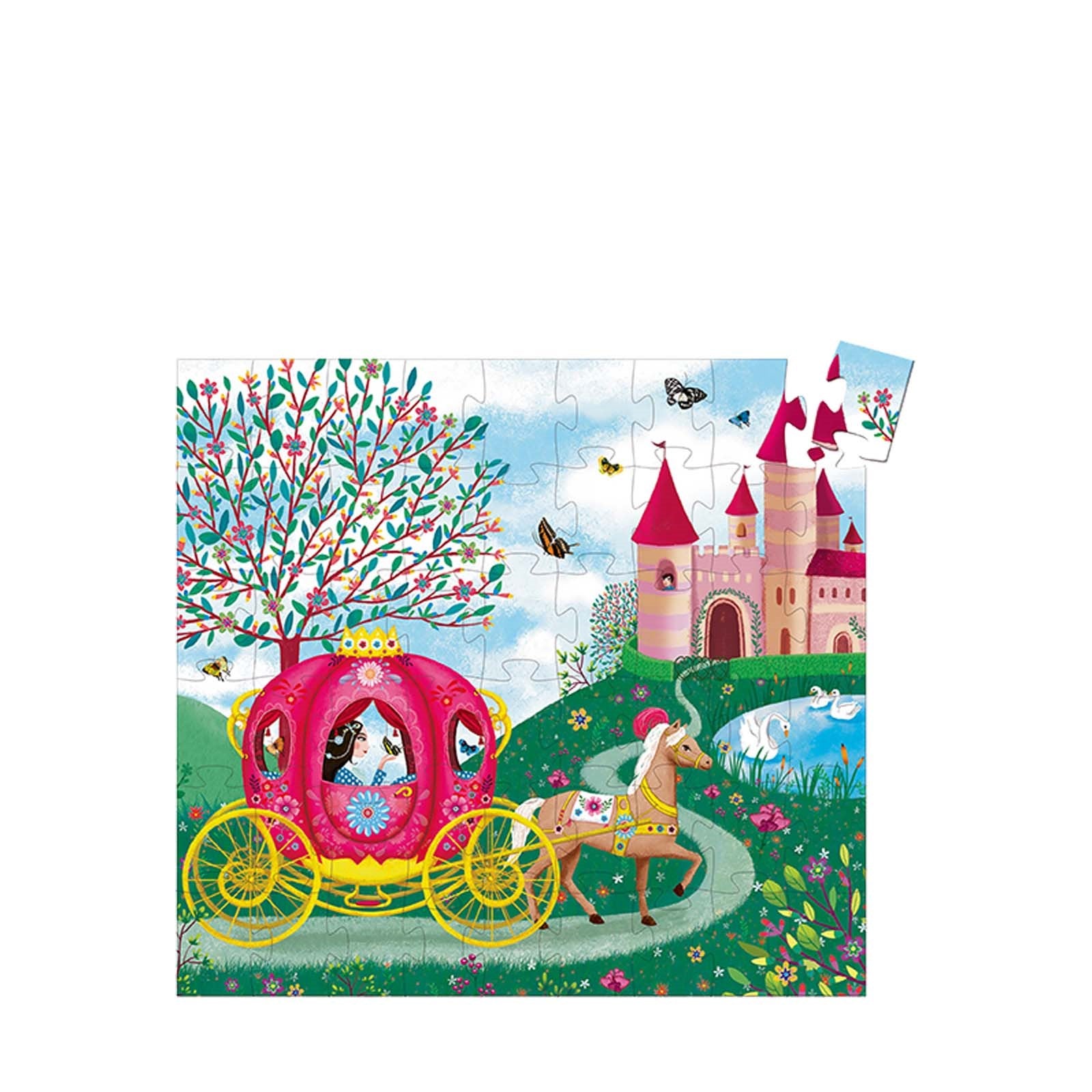 Silhouette 54 Piece Puzzle - Elises Carriage
