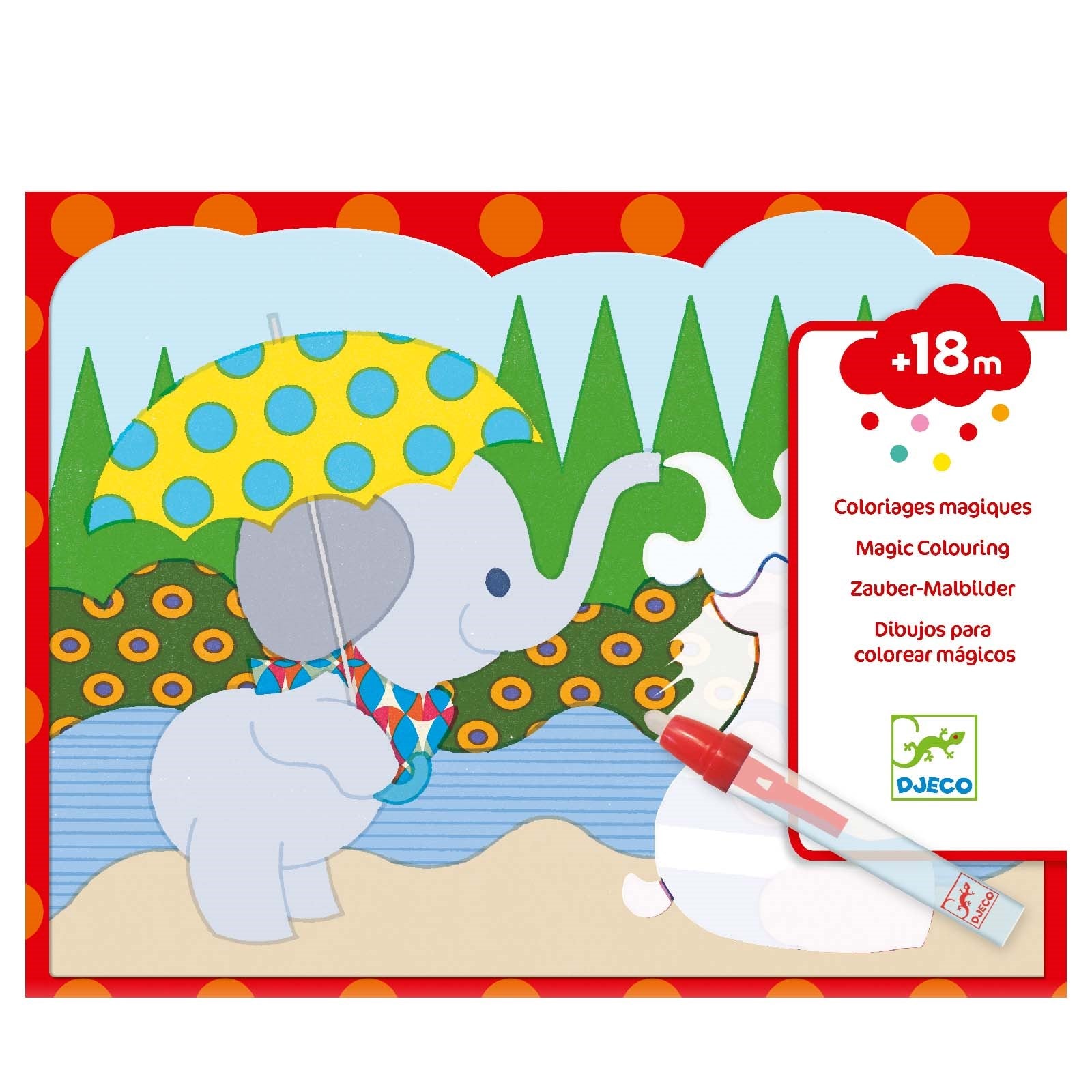 Magic Colouring Set - Hidden Outside