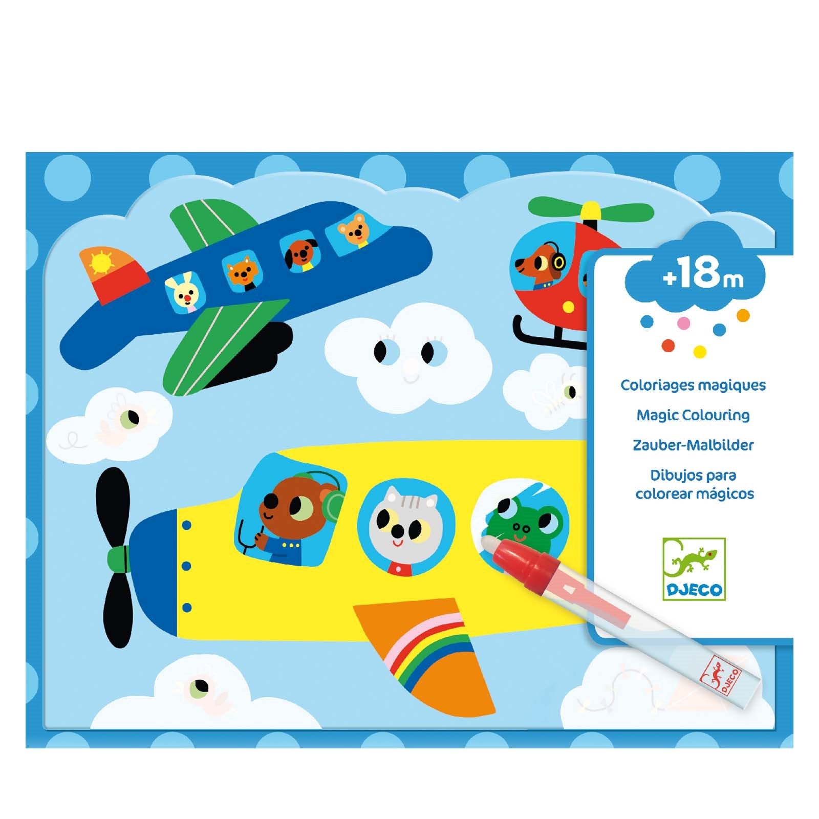 Magic Colouring Set - Hidden In The Sky