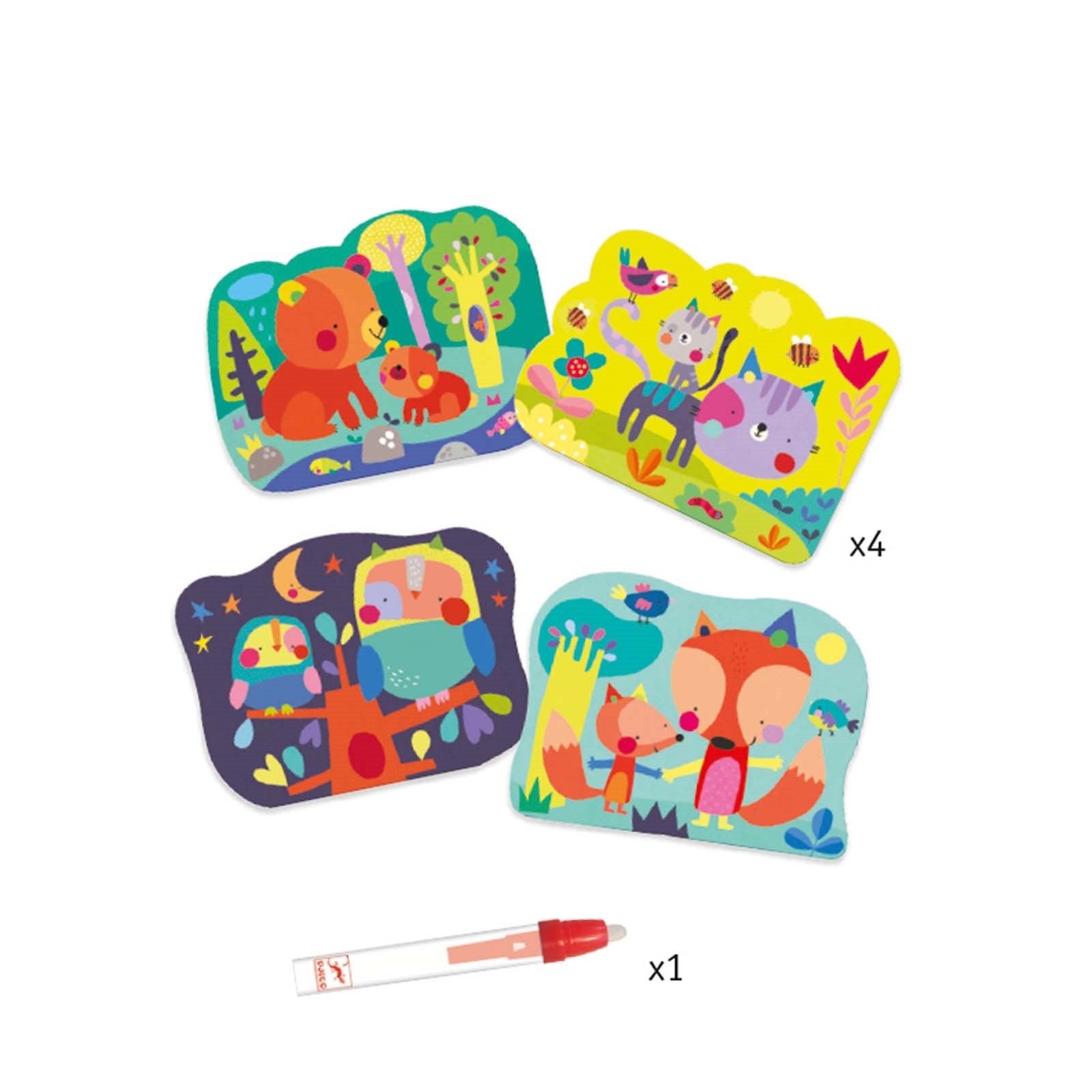 Magic Colouring Set - Hidden In The Woods