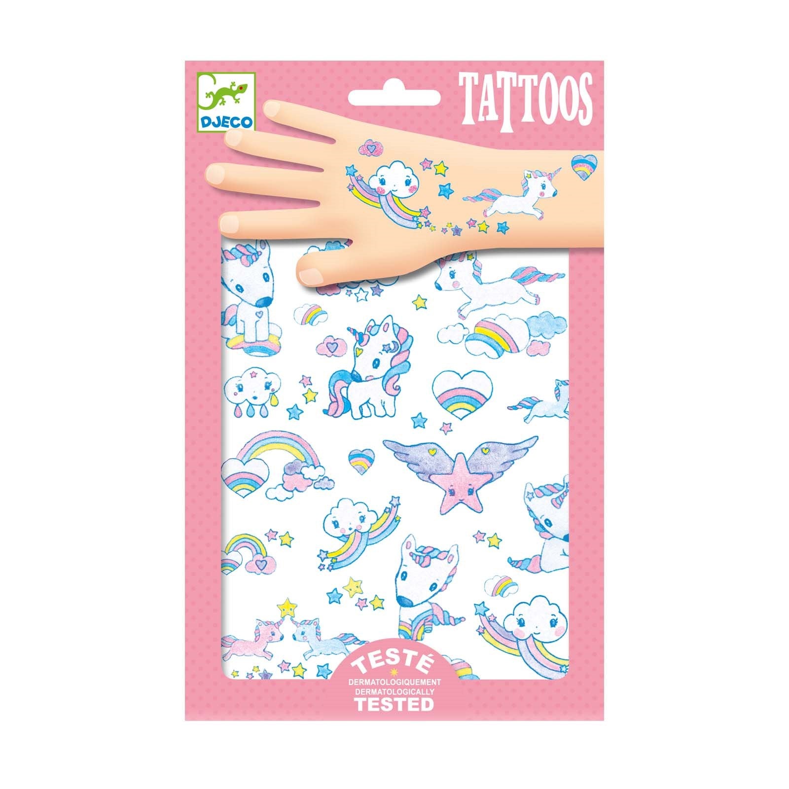 Unicorns Childrens Temporary Tattoos