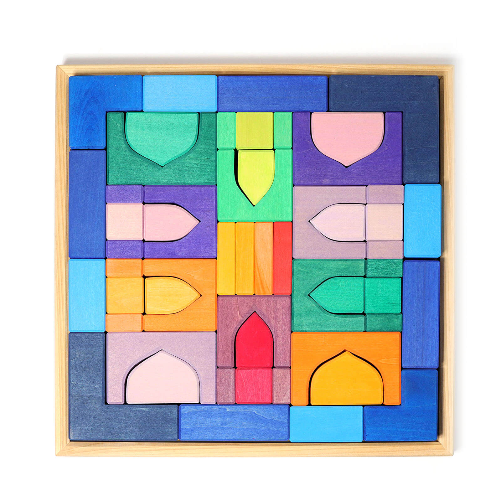 Coloured Building Block Set - 1001 Nights