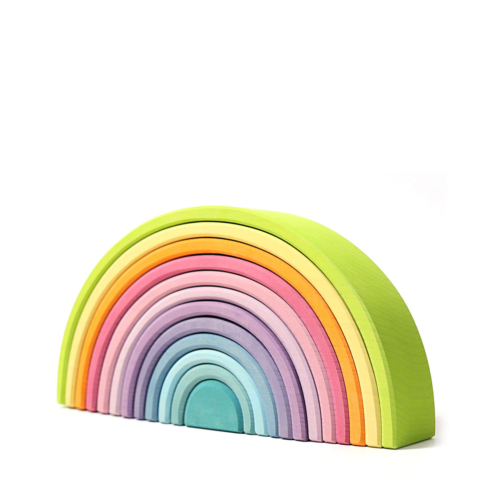 Large Wooden Rainbow - Pastel