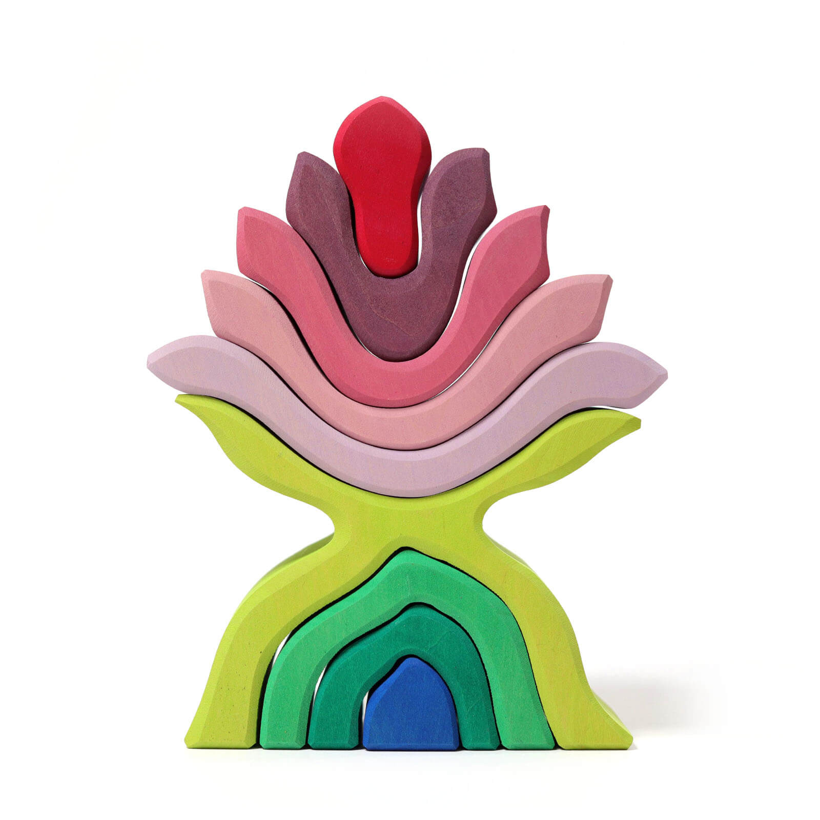 Grimm’s Wooden Stacking Flower Small Kins