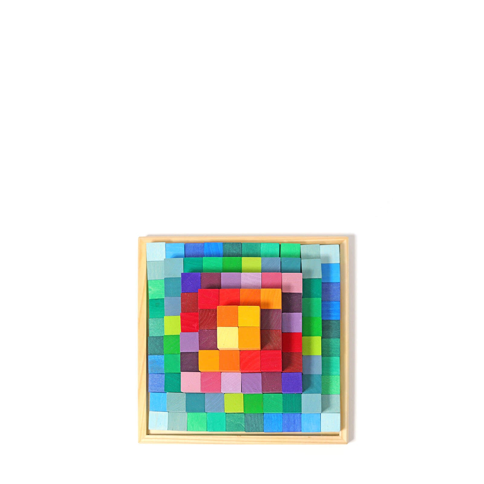 Small Stepped Pyramid Stacking Blocks