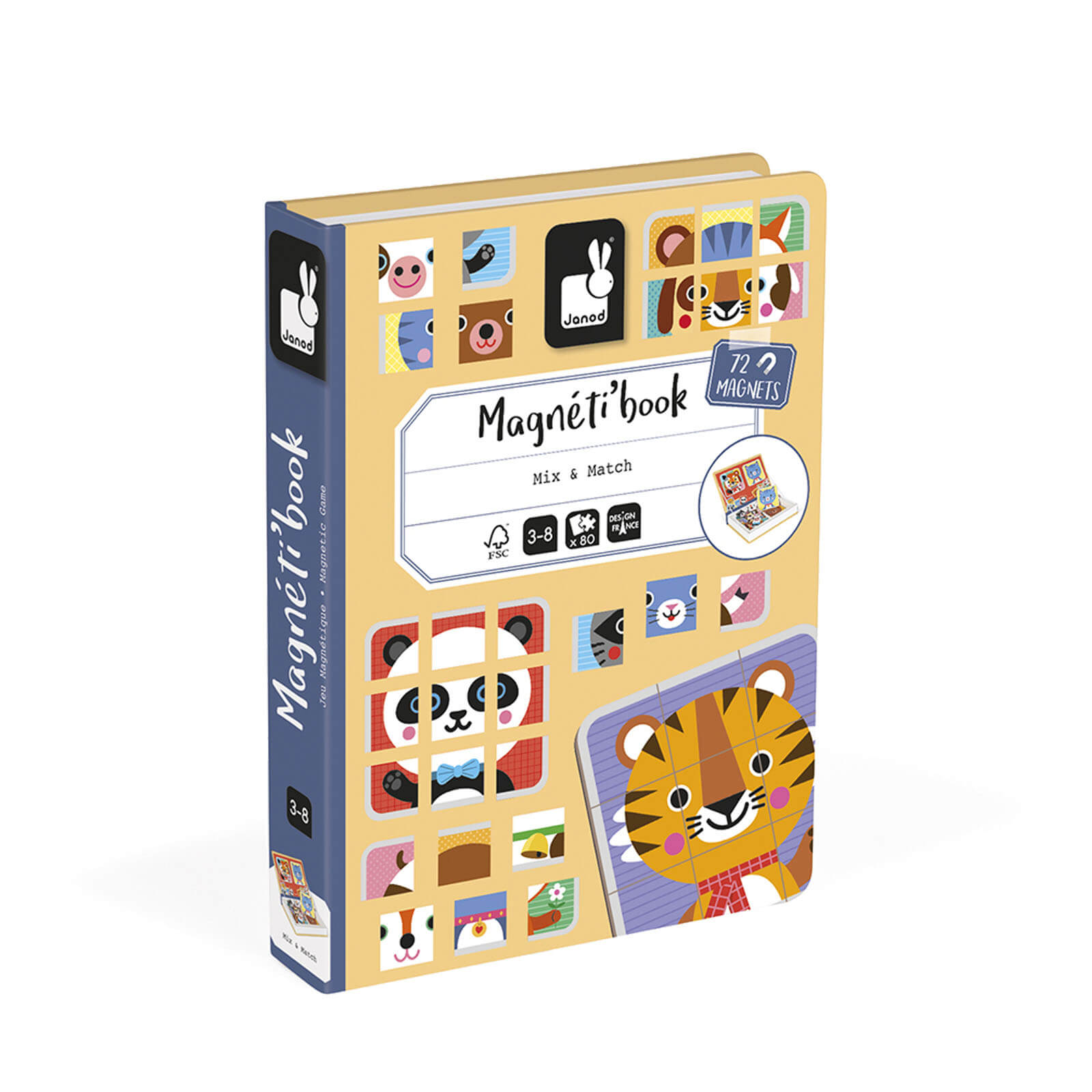 Magnetic Book - Mix and Match Animals