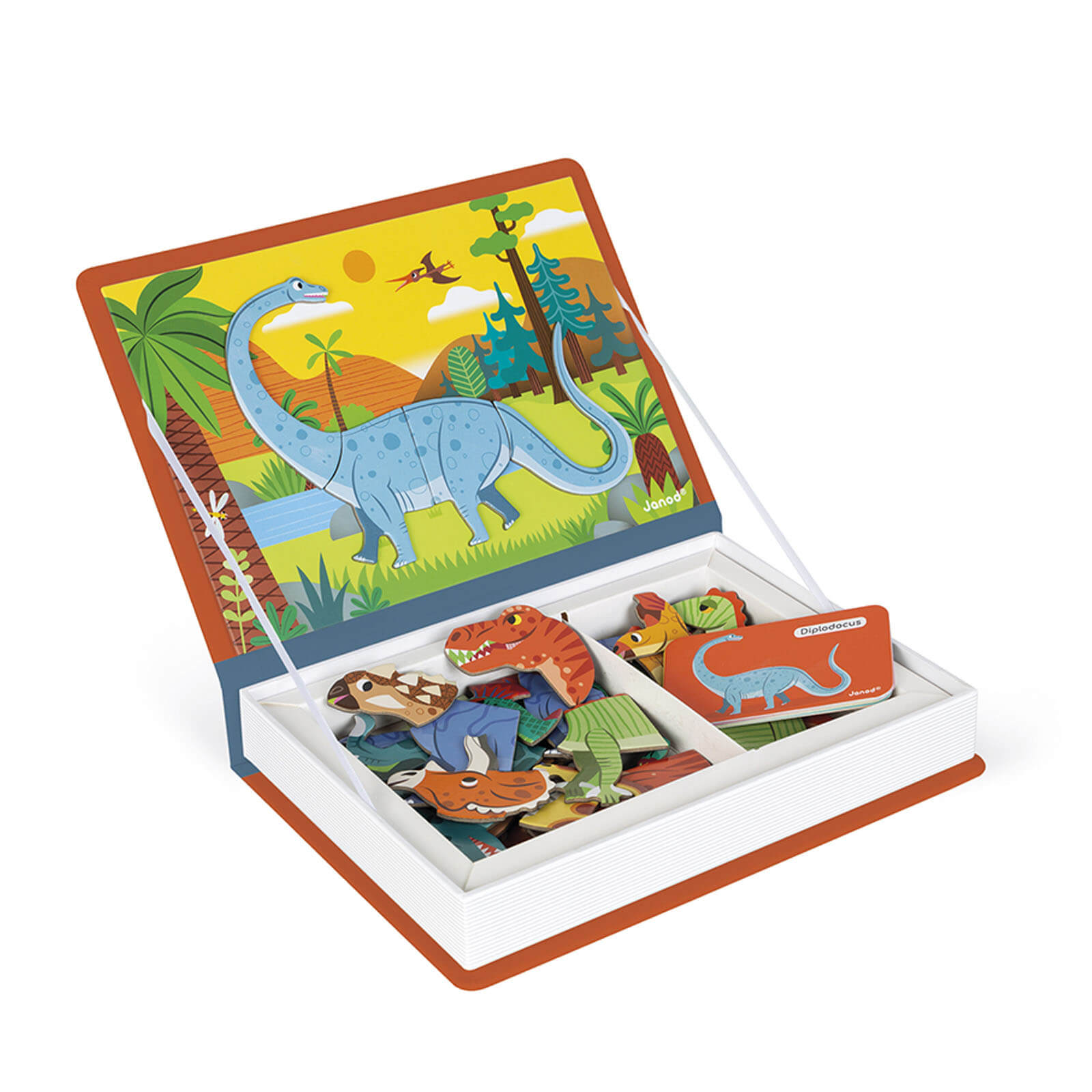 Magnetic Book - Dinosaurs