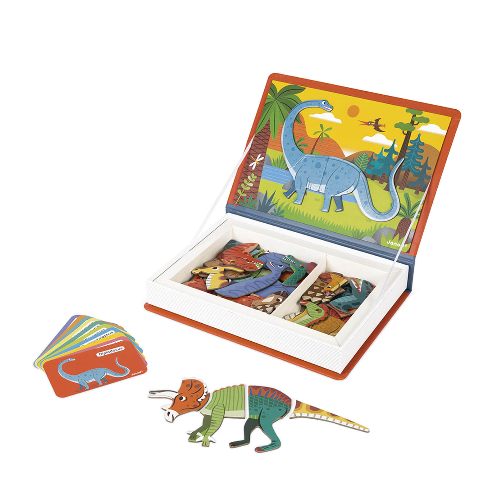 Magnetic Book - Dinosaurs