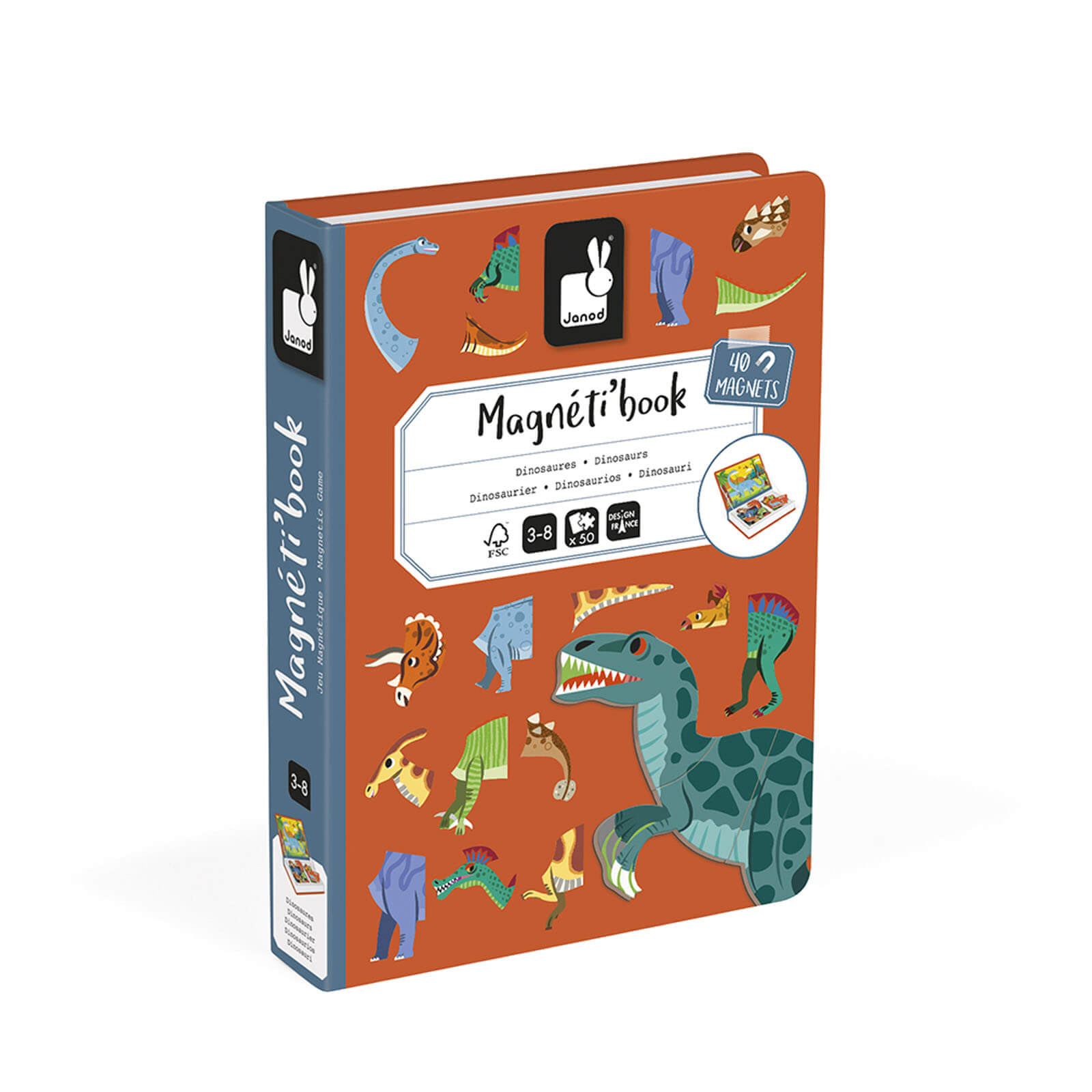 Magnetic Book - Dinosaurs