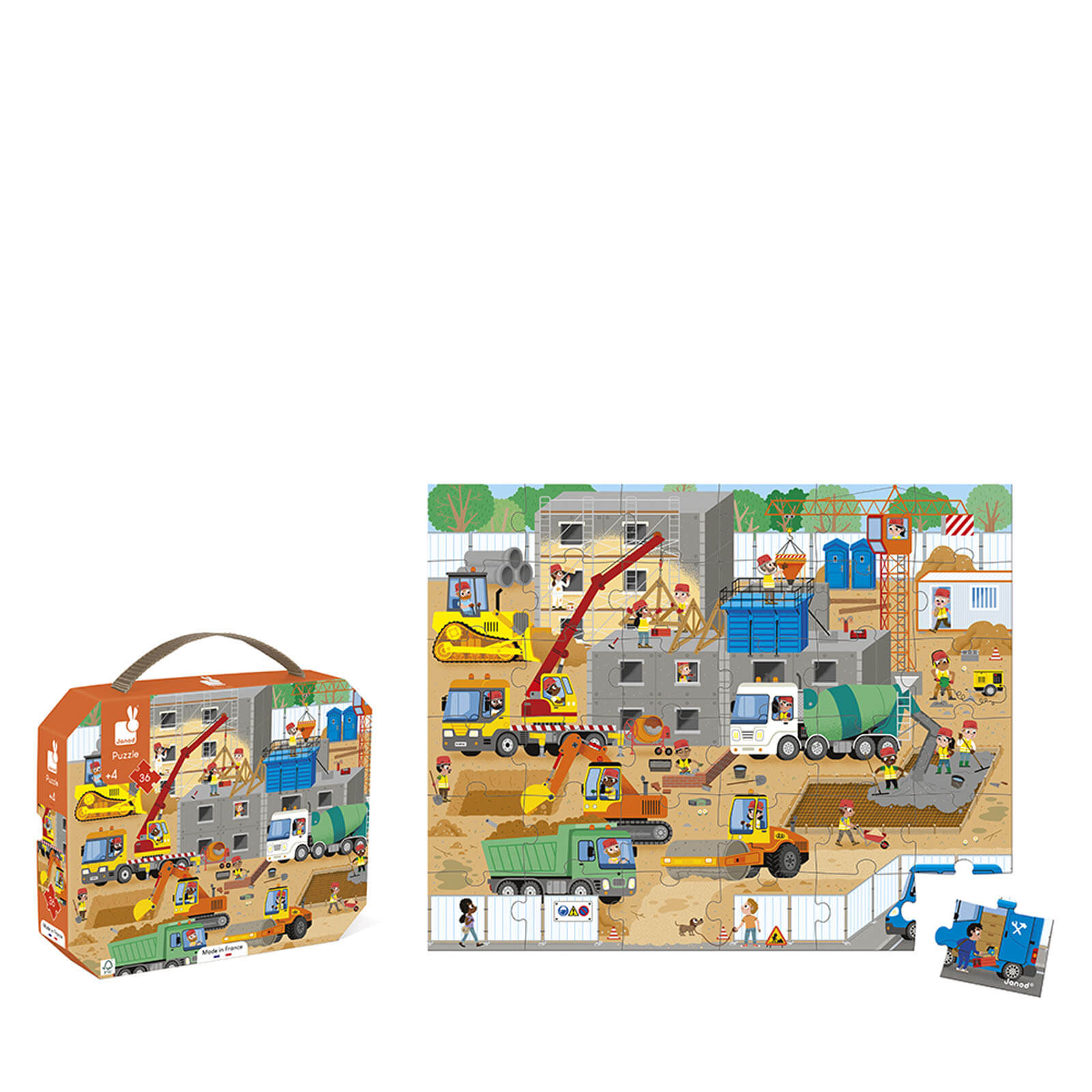 Puzzle Construction Site - 36 Pieces