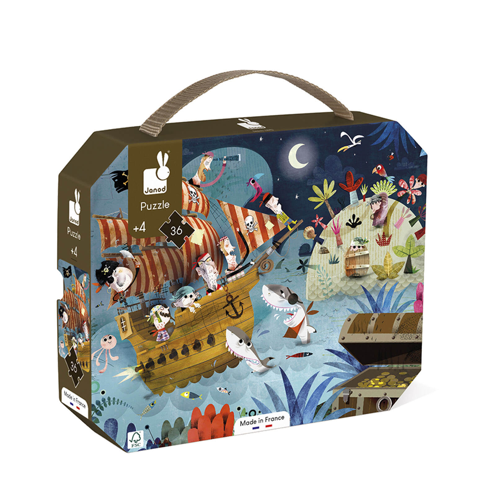 Puzzle Treasure Hunt - 36 Pieces