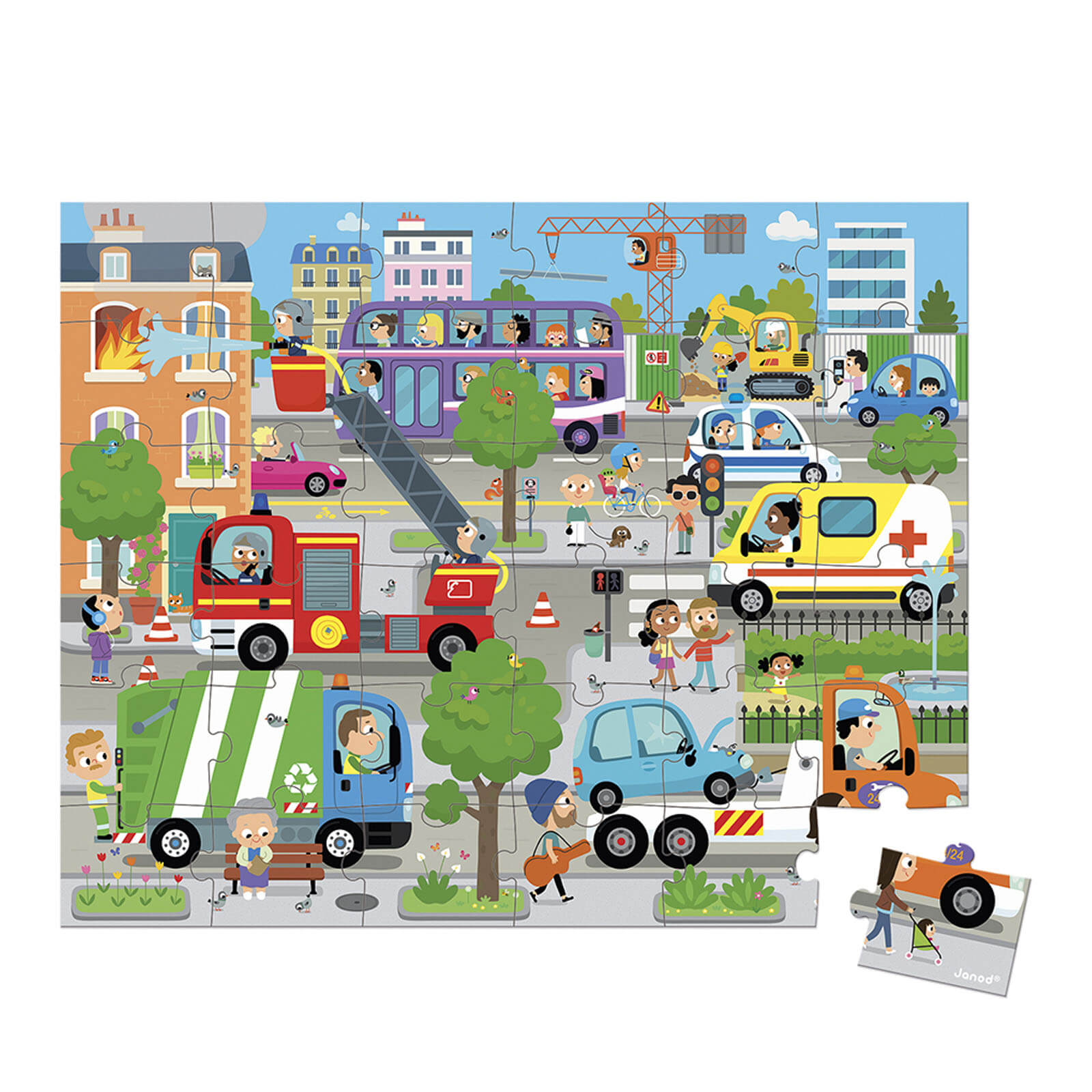 Puzzle City - 36 Pieces