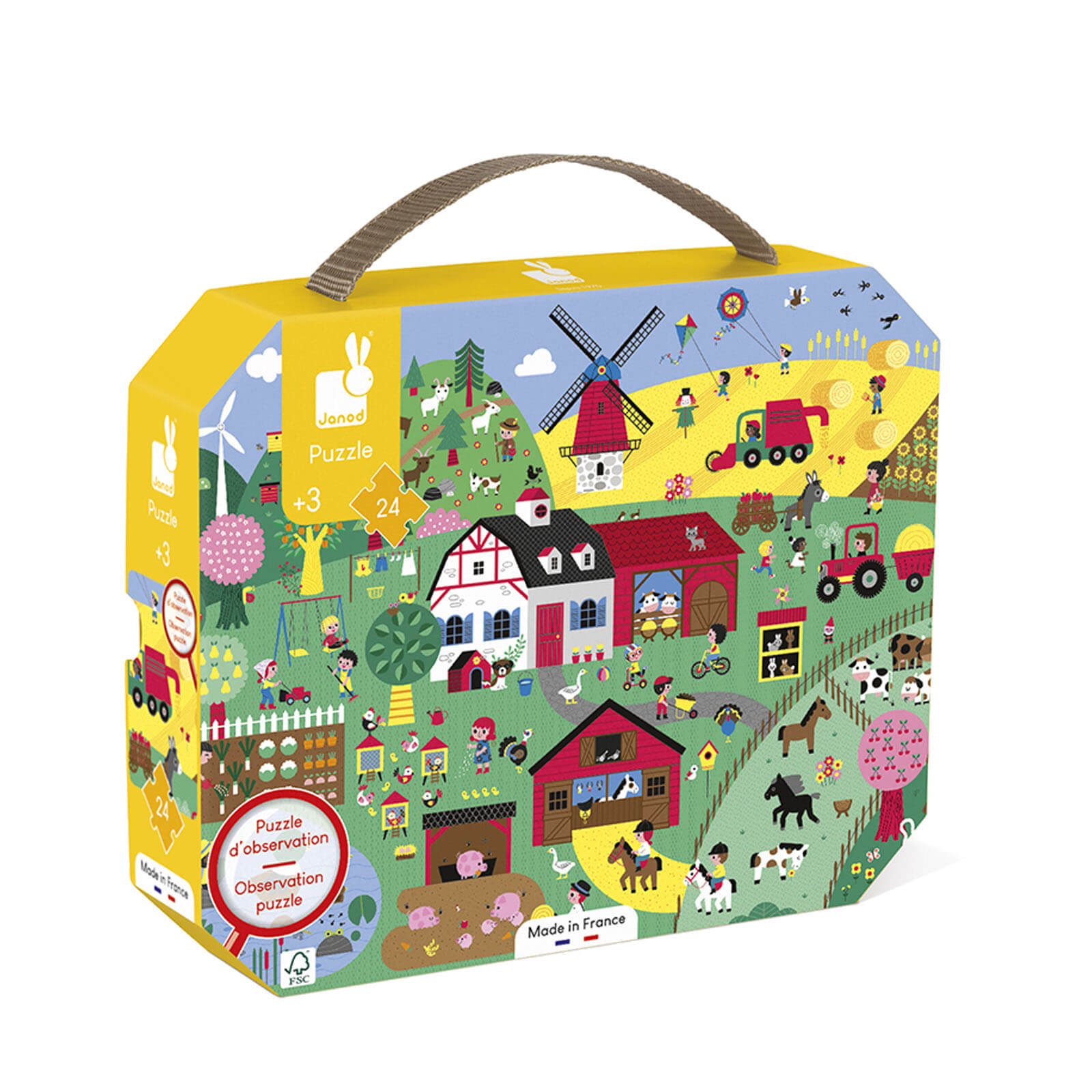 Observation Puzzle The Farm - 24 Pieces