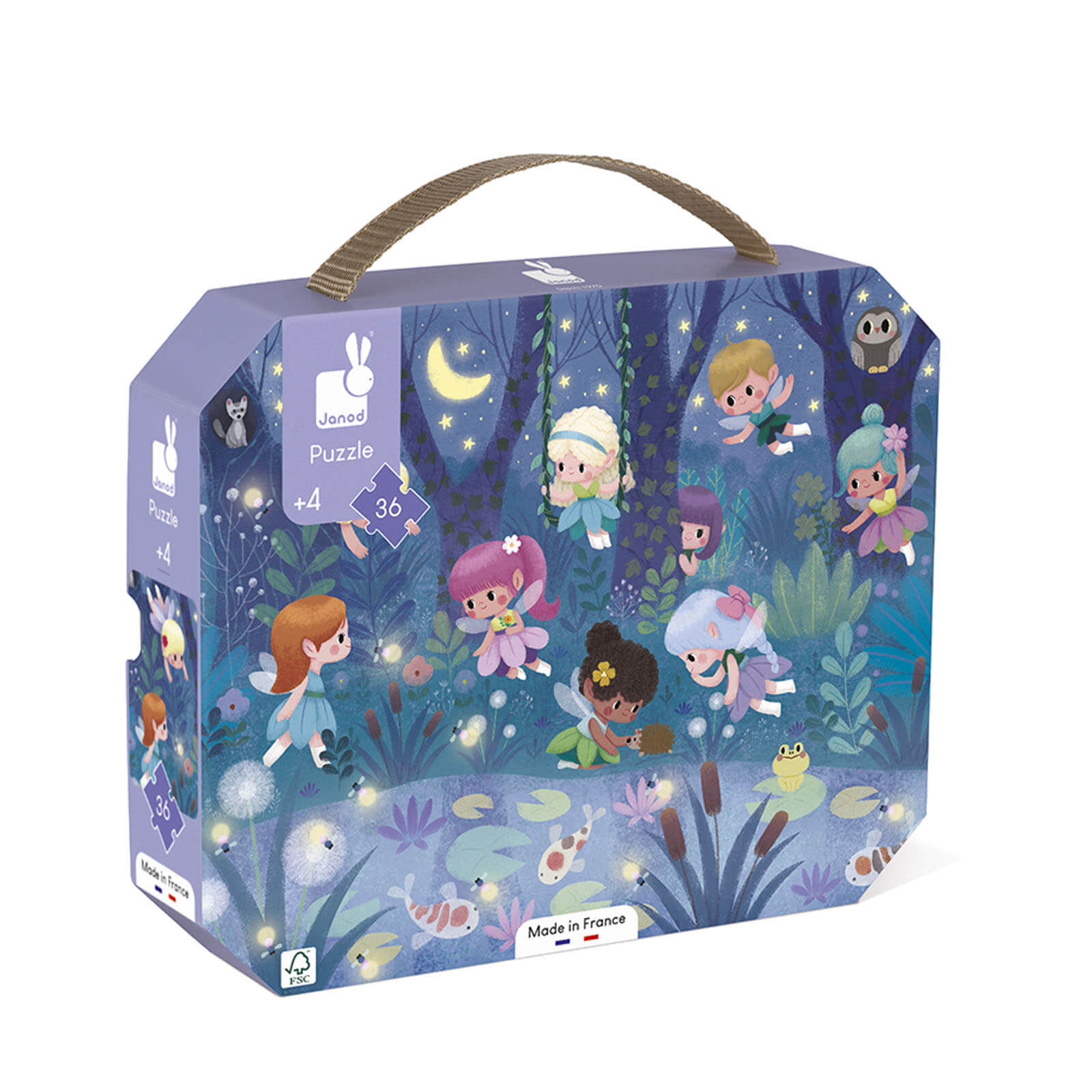 Puzzle Fairies And Waterlilies - 36 Pieces
