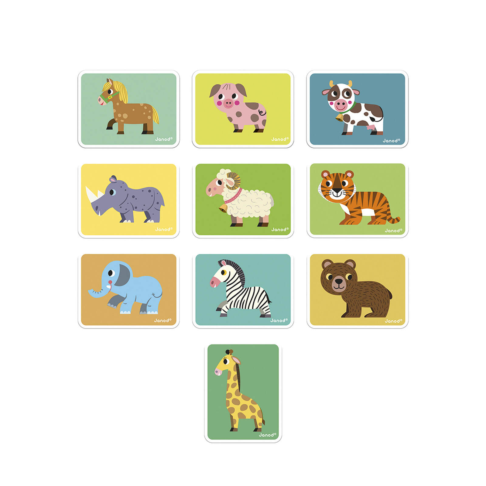 Magnetic Book - Animals