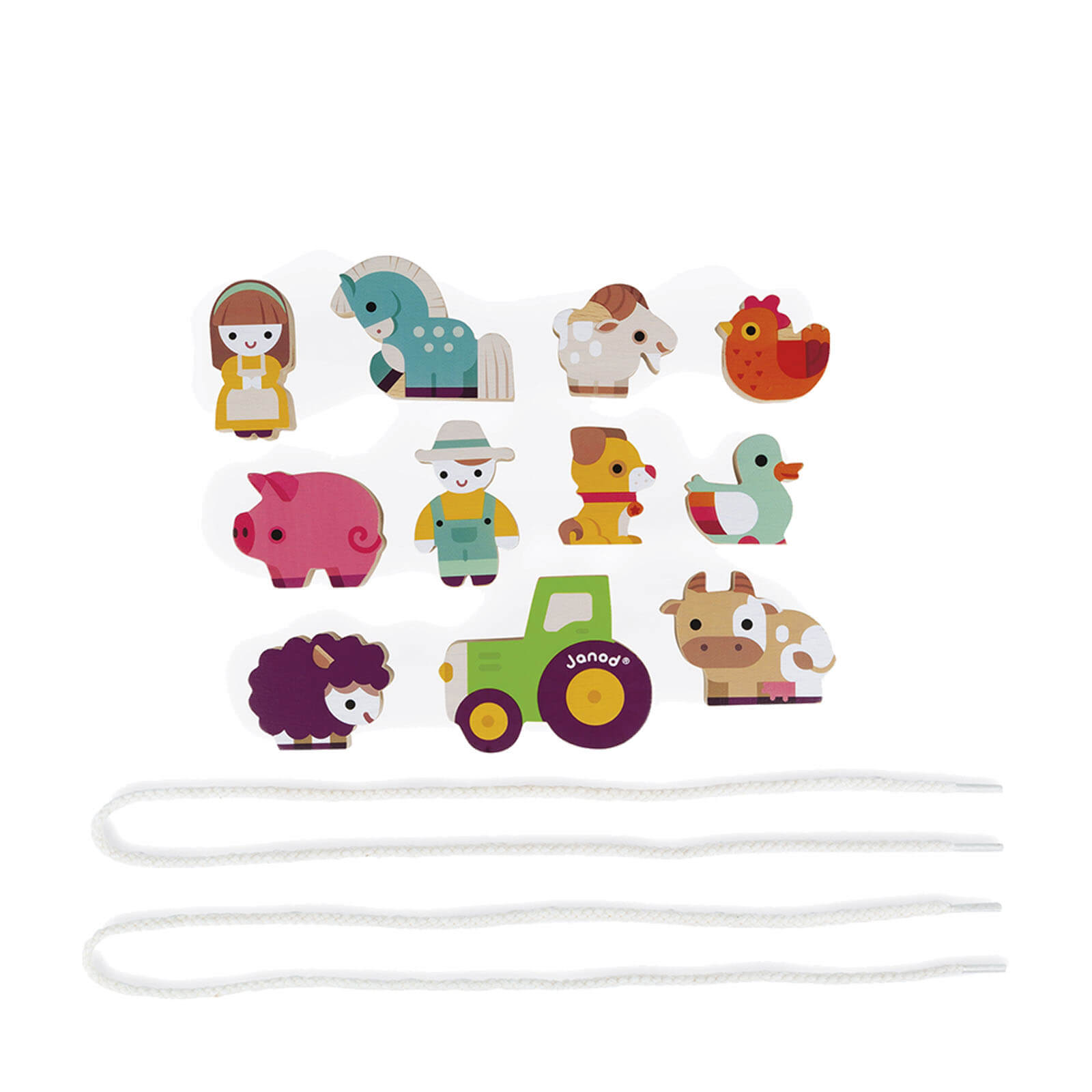 Stringable Farm Themed Beads