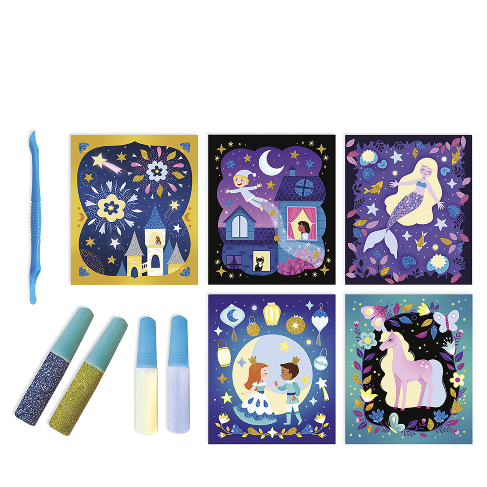 Phosphorescent Sands And Glitter Magic Night