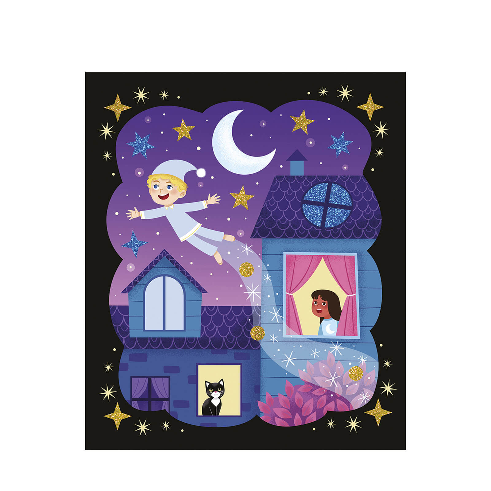 Phosphorescent Sands And Glitter Magic Night