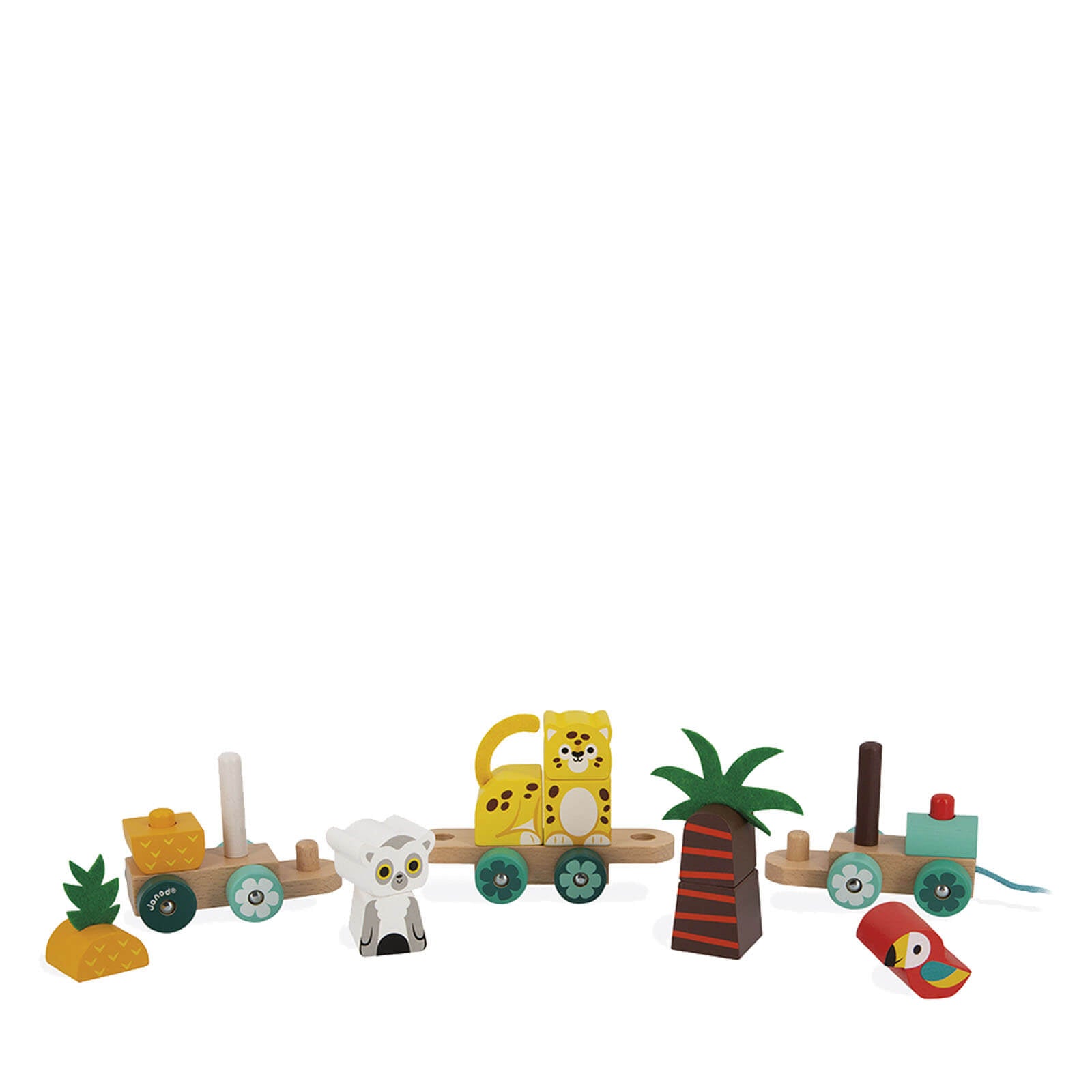 Tropik Pull Along Tropical Train
