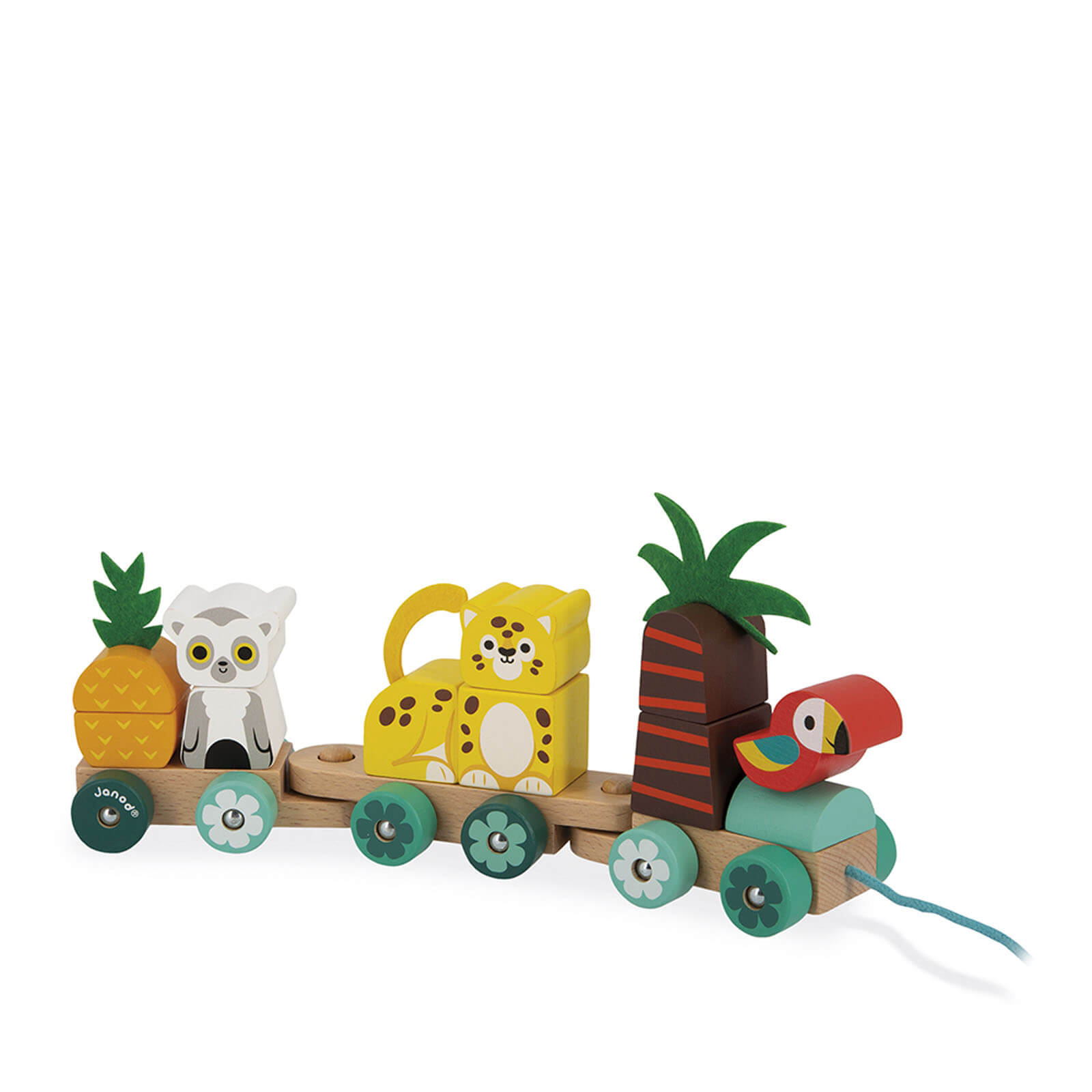 Tropik Pull Along Tropical Train