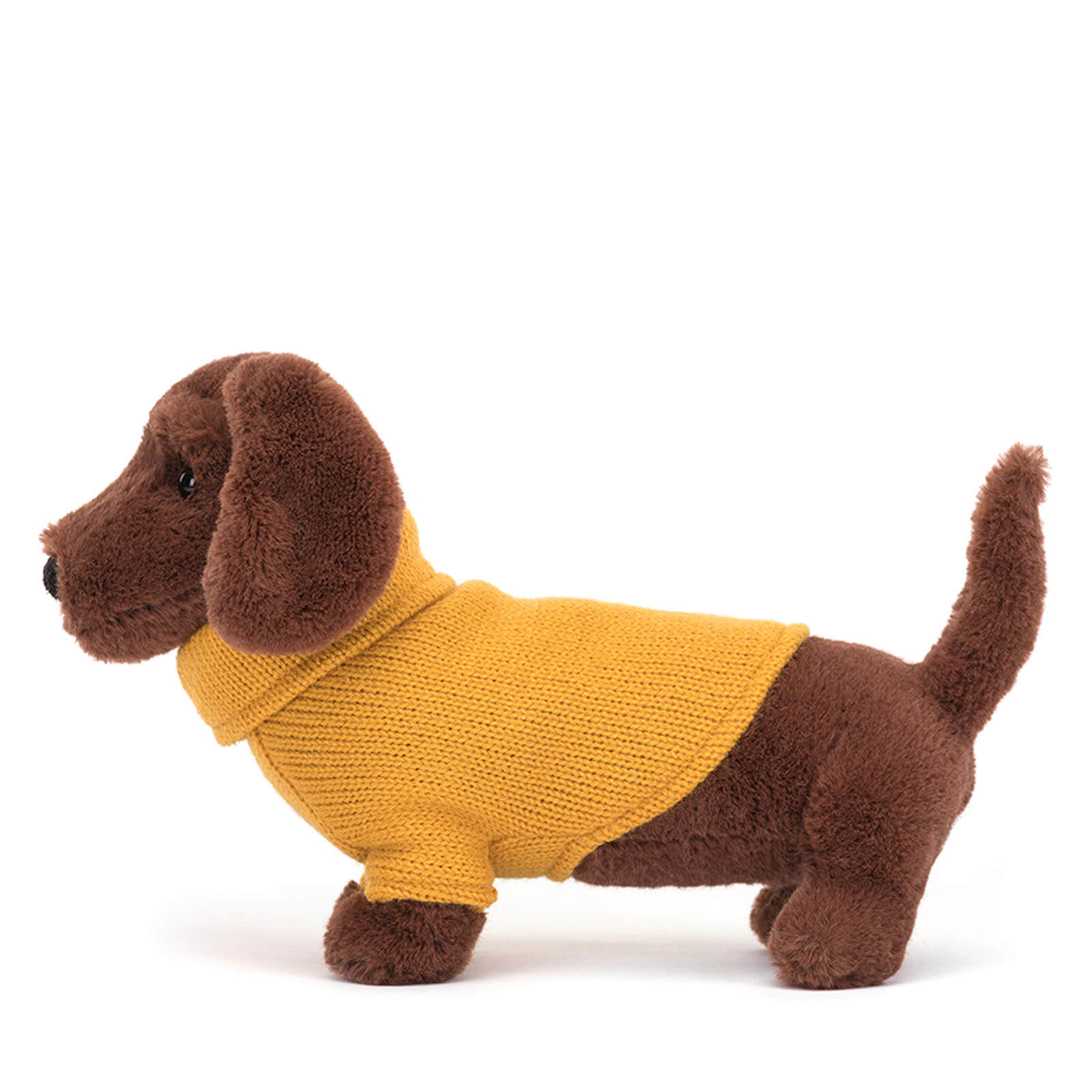 Sweater Sausage Dog Yellow