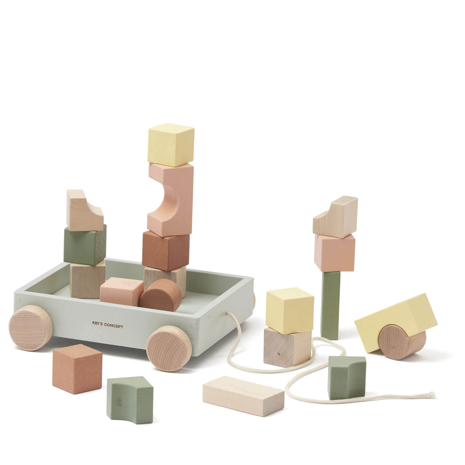 Edvin Wagon With Blocks