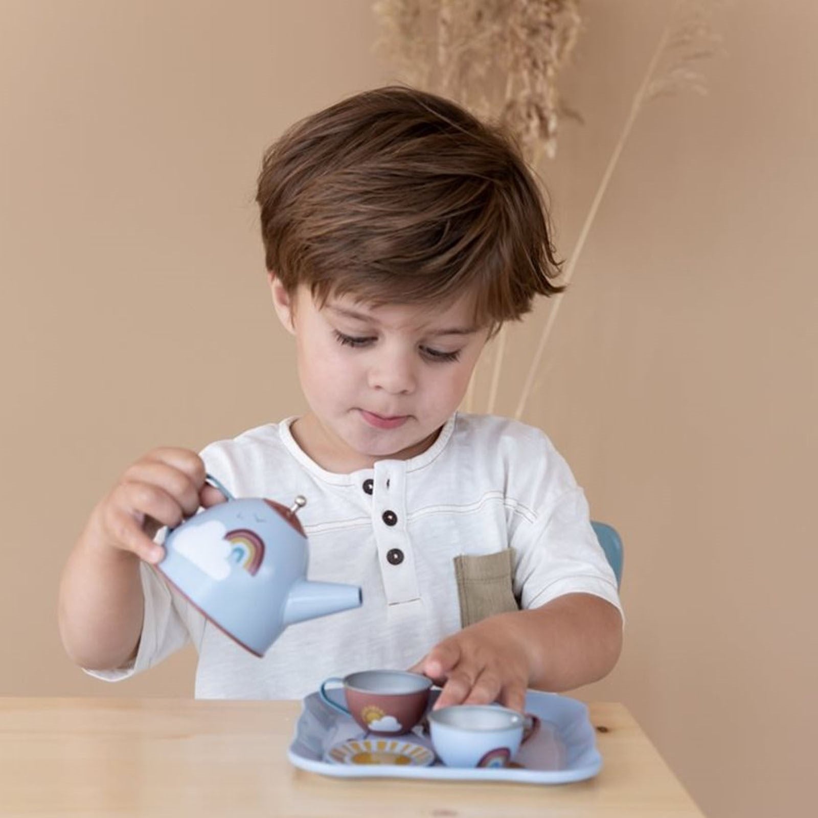 Tea Set In Case