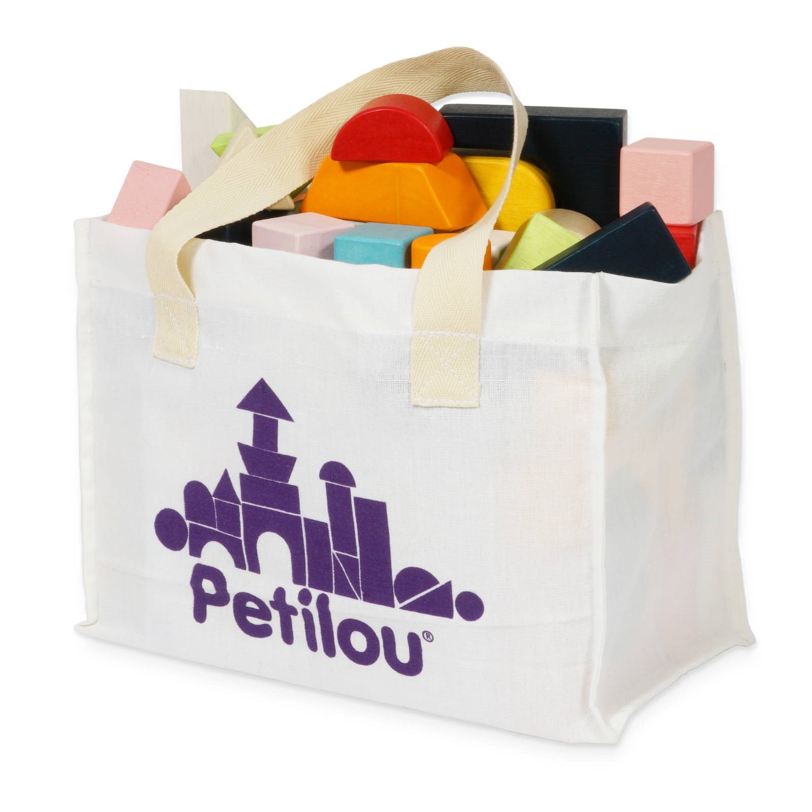Building Blocks and Bag 60 pieces