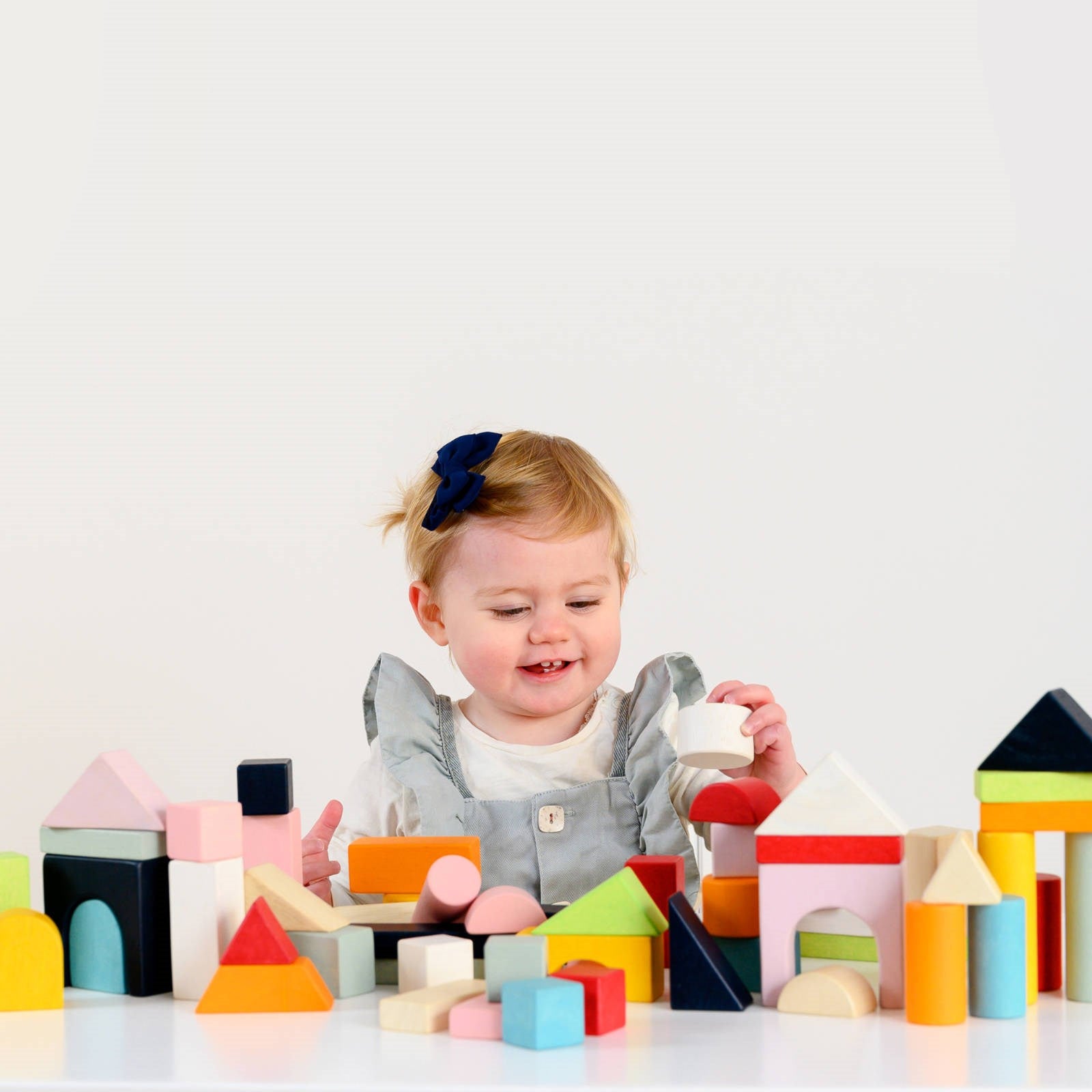 Building Blocks and Bag 60 pieces