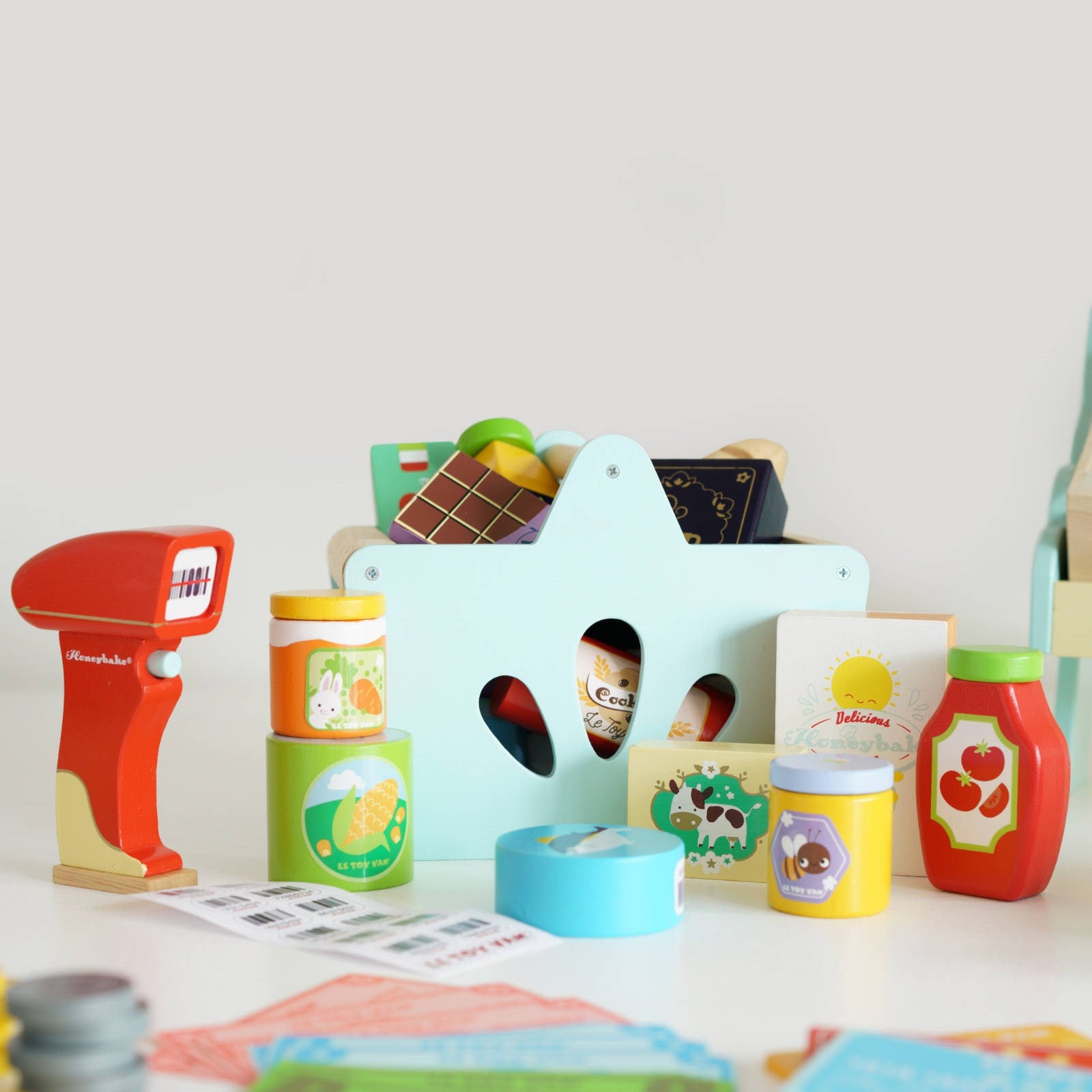 Groceries Set and Scanner