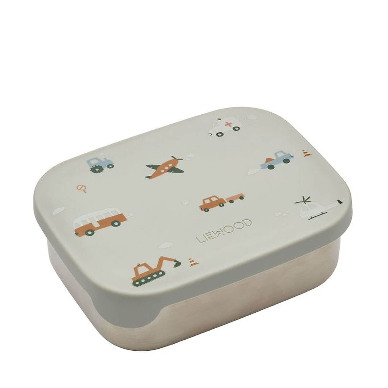 Arthur Lunchbox - Vehicles / Dove Blue Mix