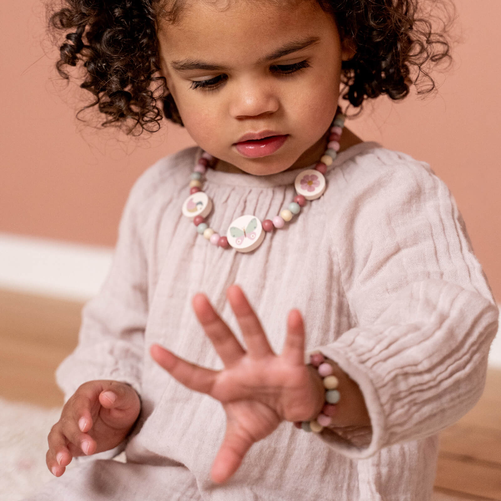Wooden Jewellery Set