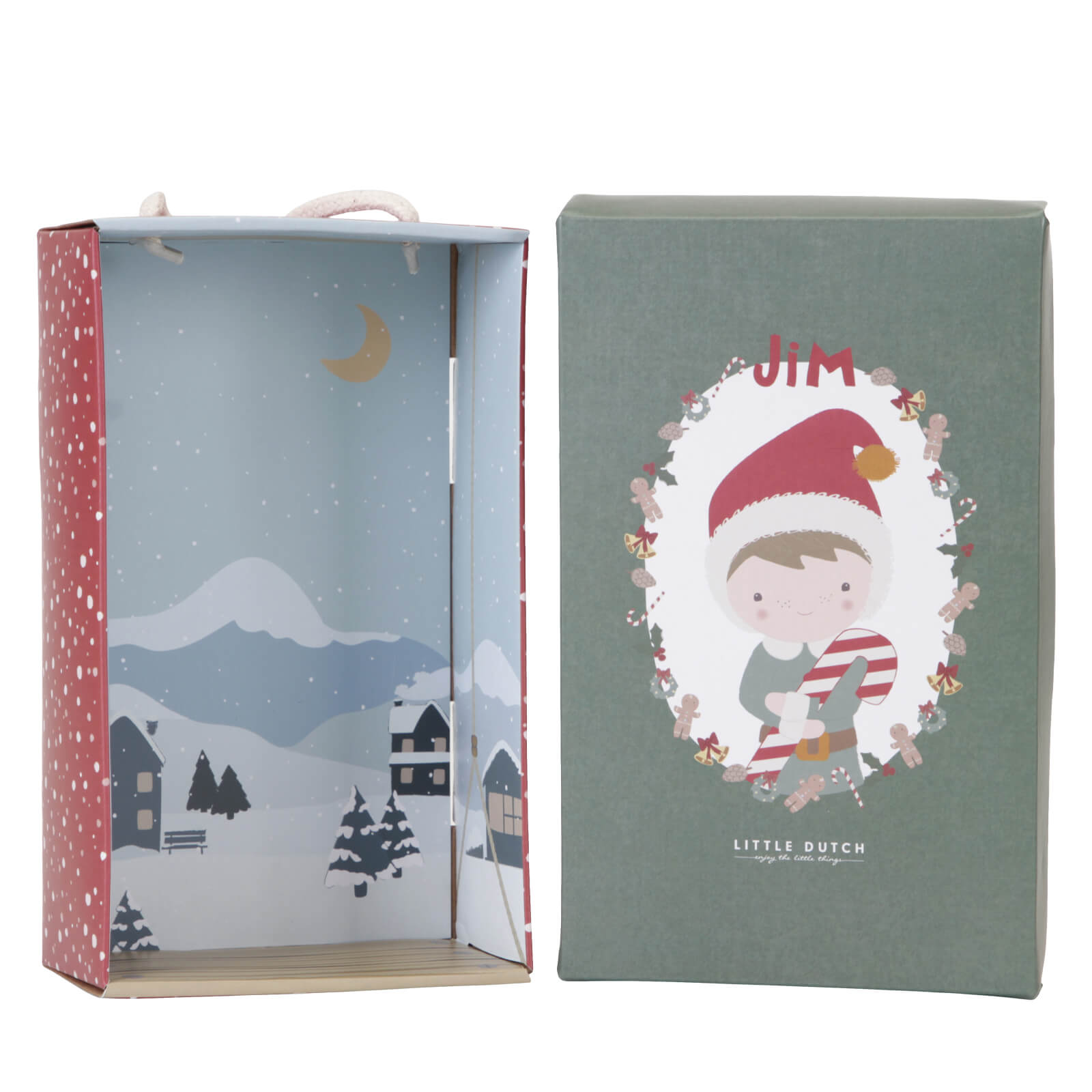 Cuddle Doll Christmas Jim 35 cm