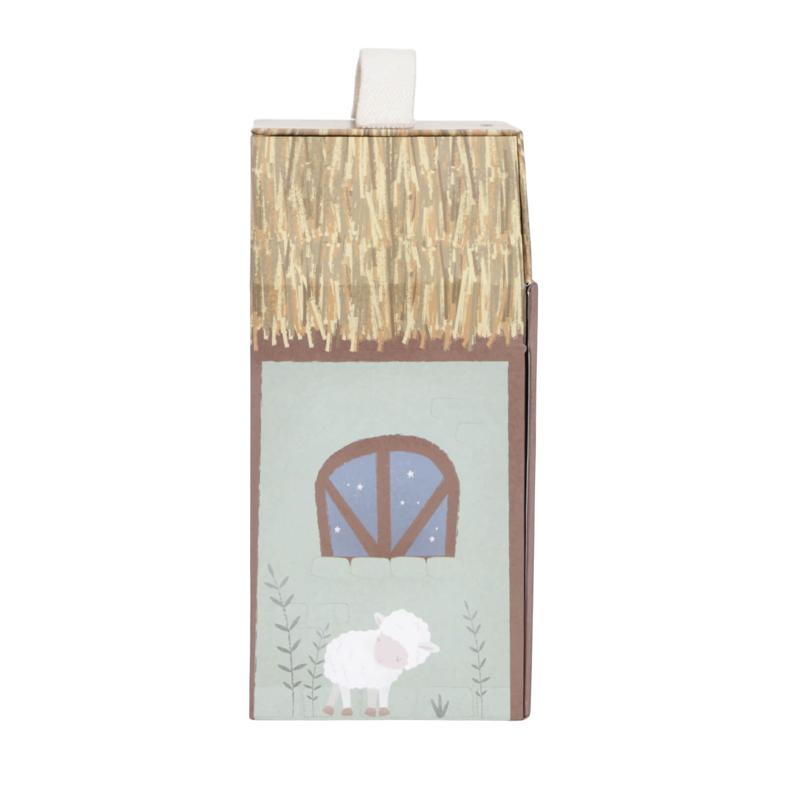 Nativity Scene With Wooden Figures