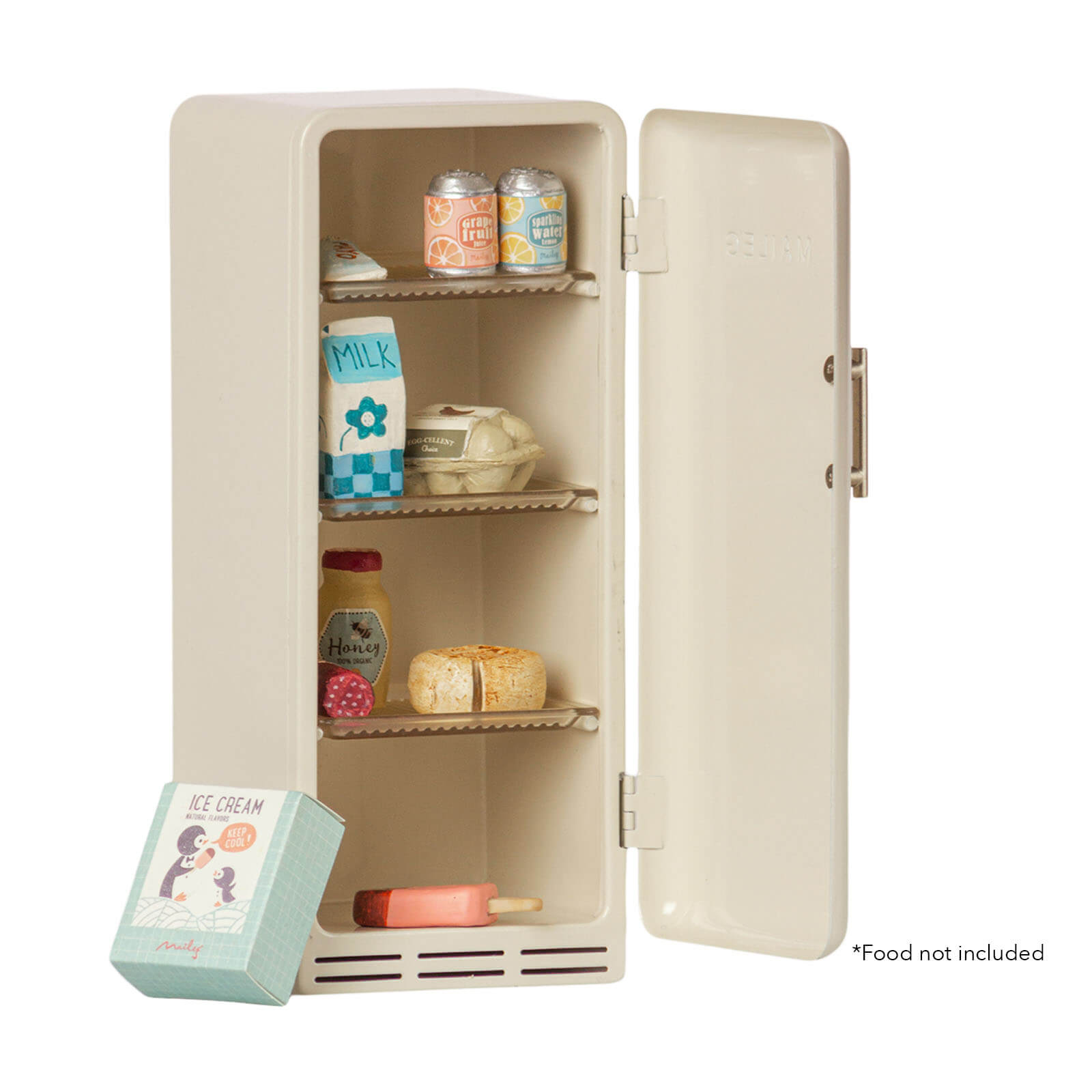 Miniature Fridge Off White